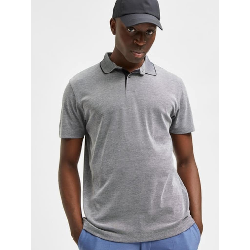 SELECTED HOMME Poloshirt »SLHLEROY COOLMAX SS POLO NOOS«