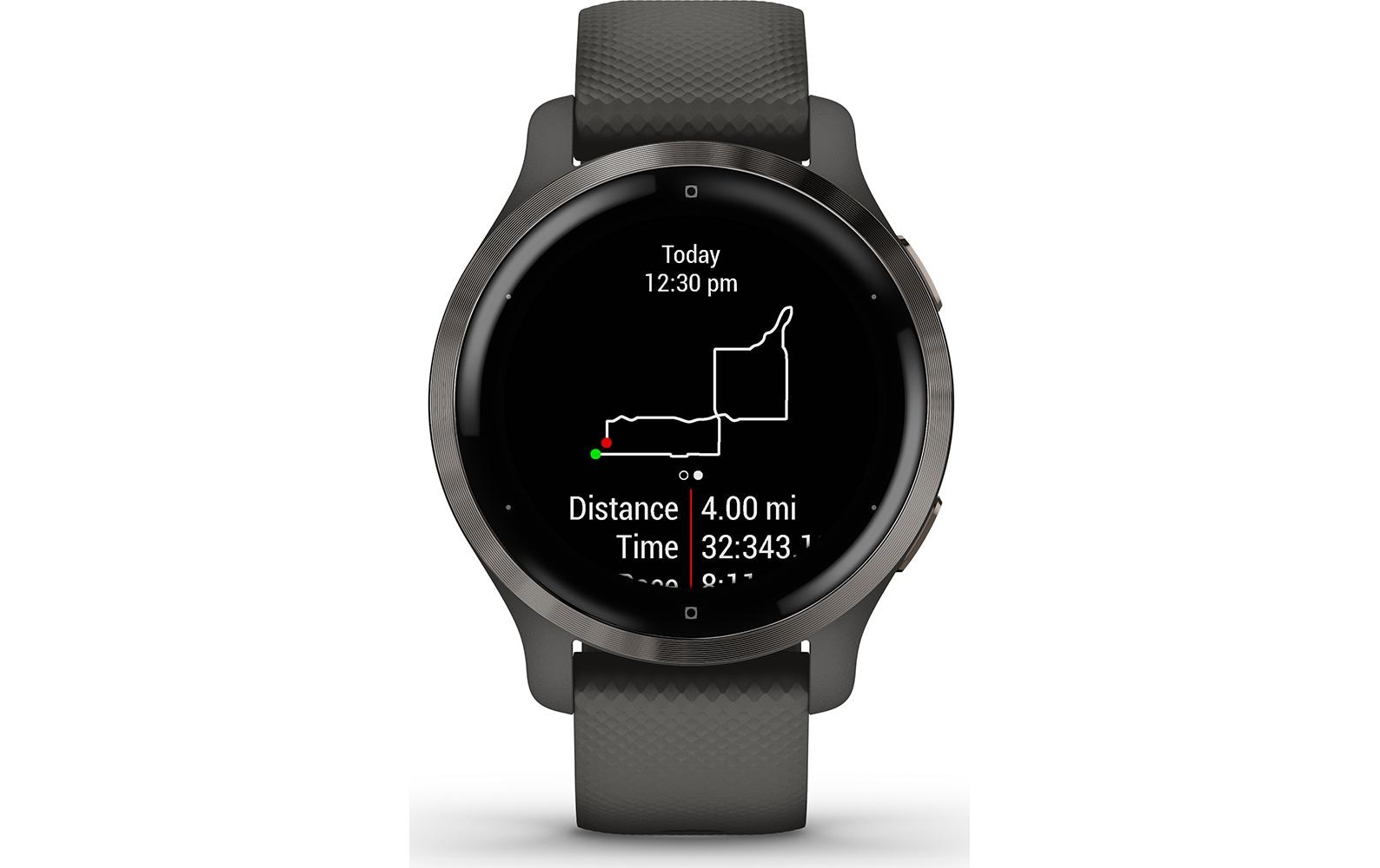 Garmin Smartwatch »Venu 2S Grau/Dunkel«, (2,79 cm / 1,1 Zoll),)