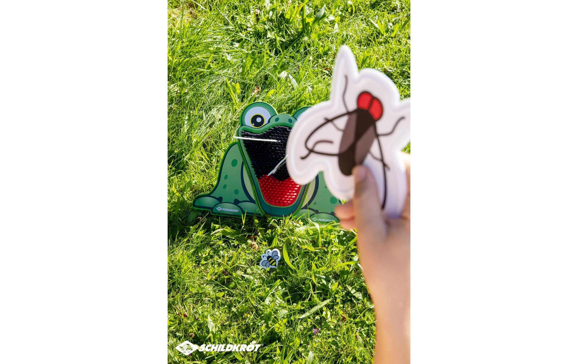 Schildkröt Funsports Spiel »Schildkröt Füttere den Frosch Wurfspiel«