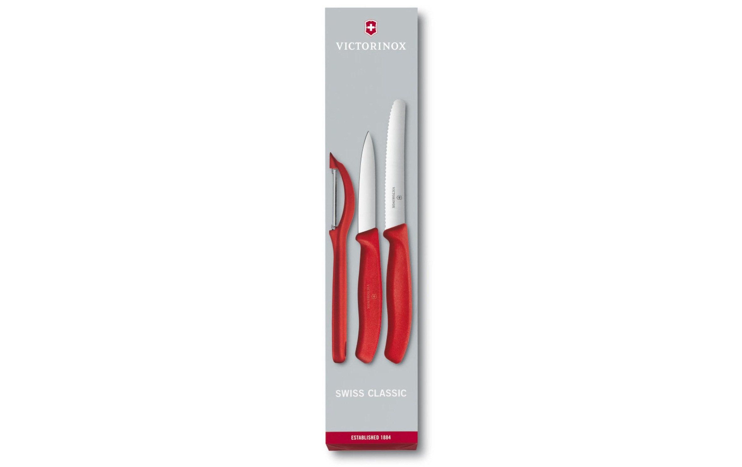 Victorinox Gemüsemesser, (3 tlg.)