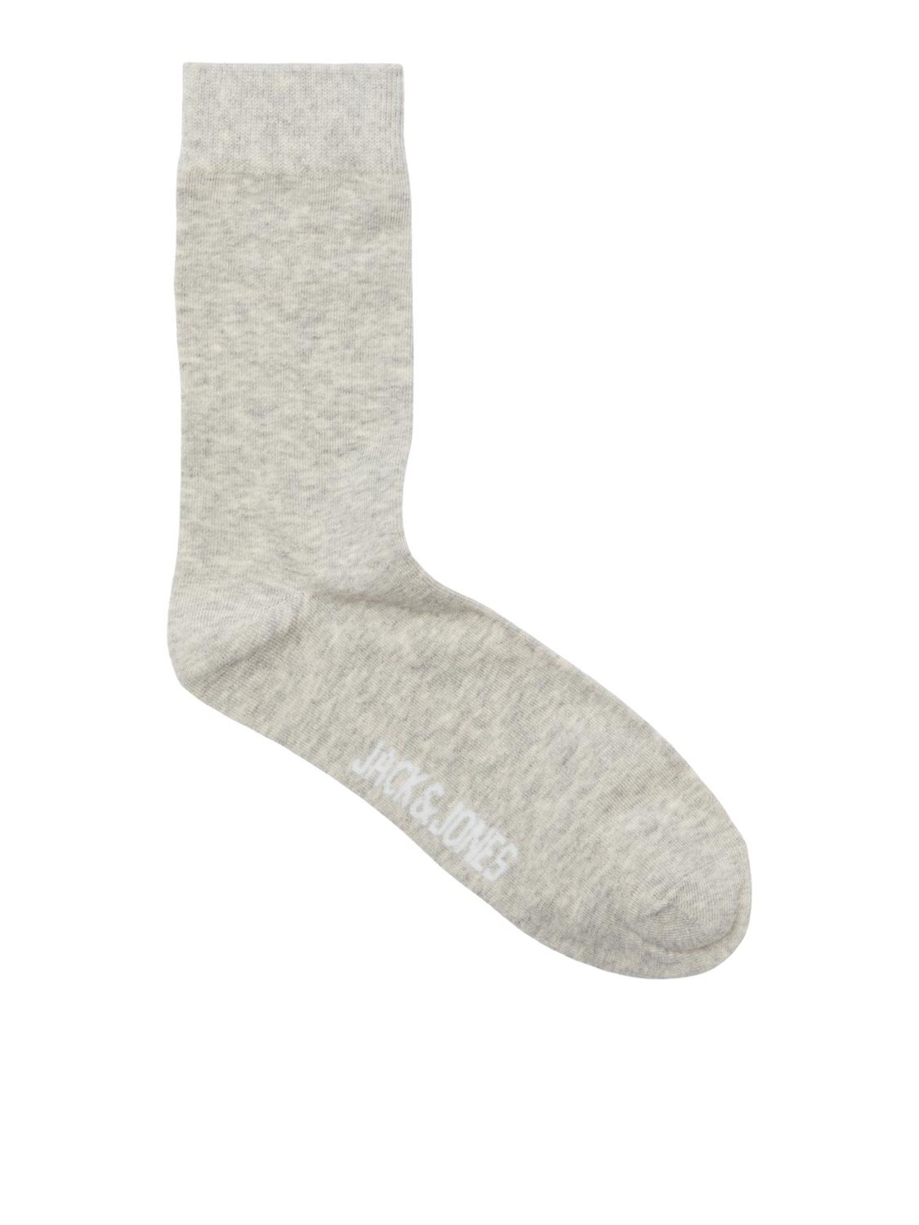 Jack & Jones Freizeitsocken »JACRAFAEL – Sockenpackung mit Stretch-Anteil, Einheitsgrösse«, (Packung, 3 Paar), uni und melange, casual