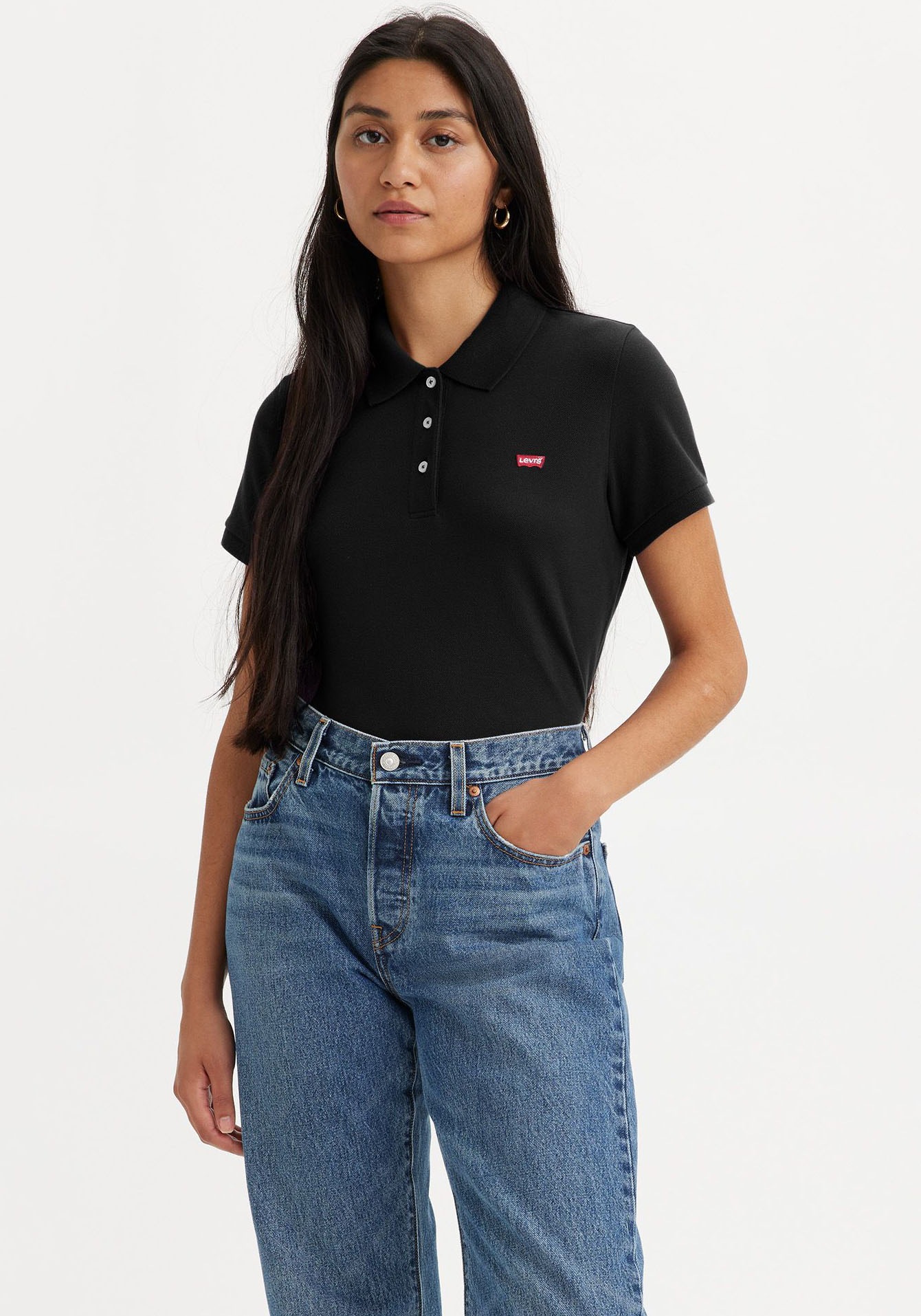 Levi's® Poloshirt »LEVI'S HM POLO« Piqué aus elastischer Baumwollmischung