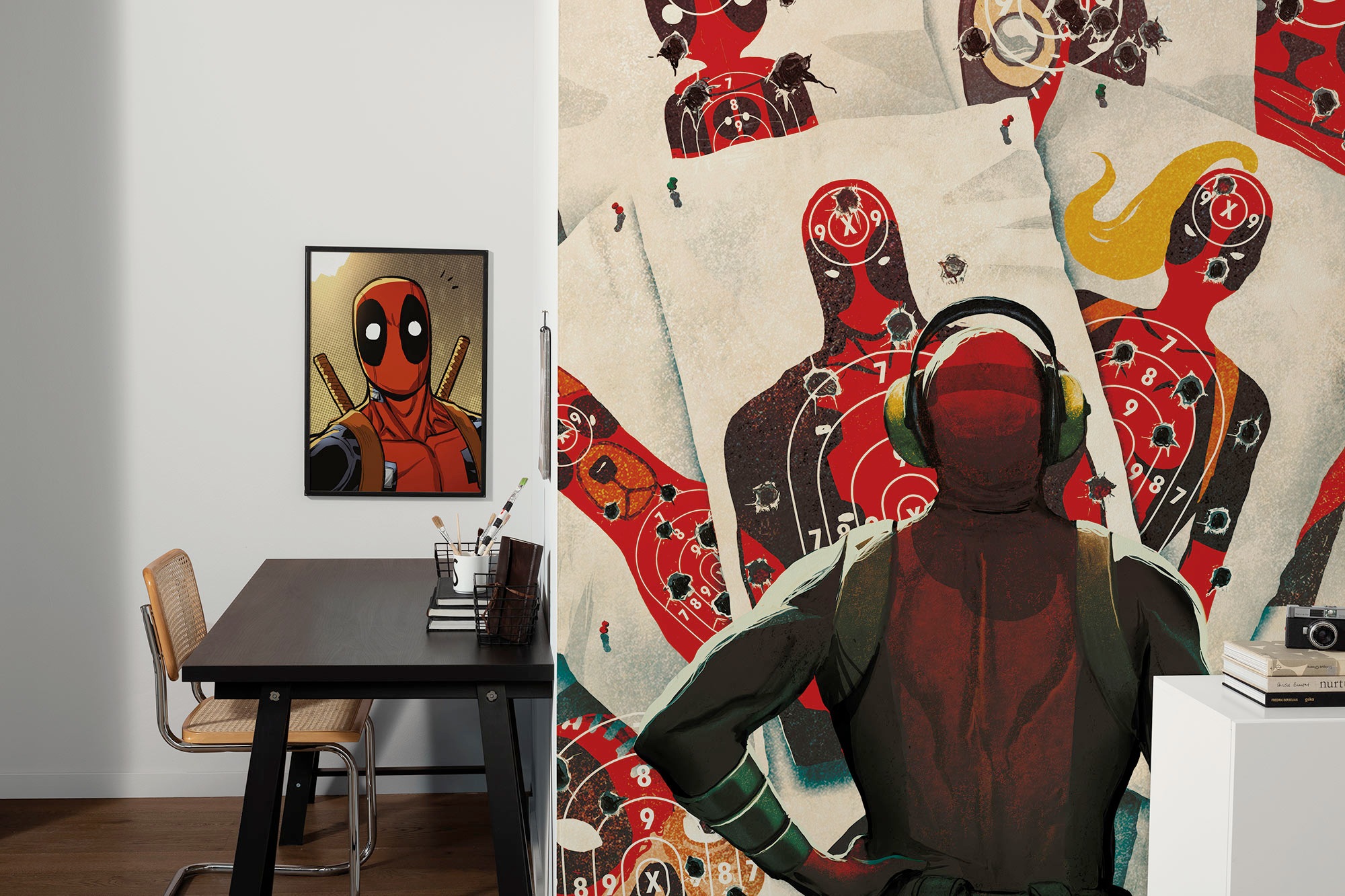 Komar Kindertapete »Marvel Deadpool Target Shooting«, bedruckt