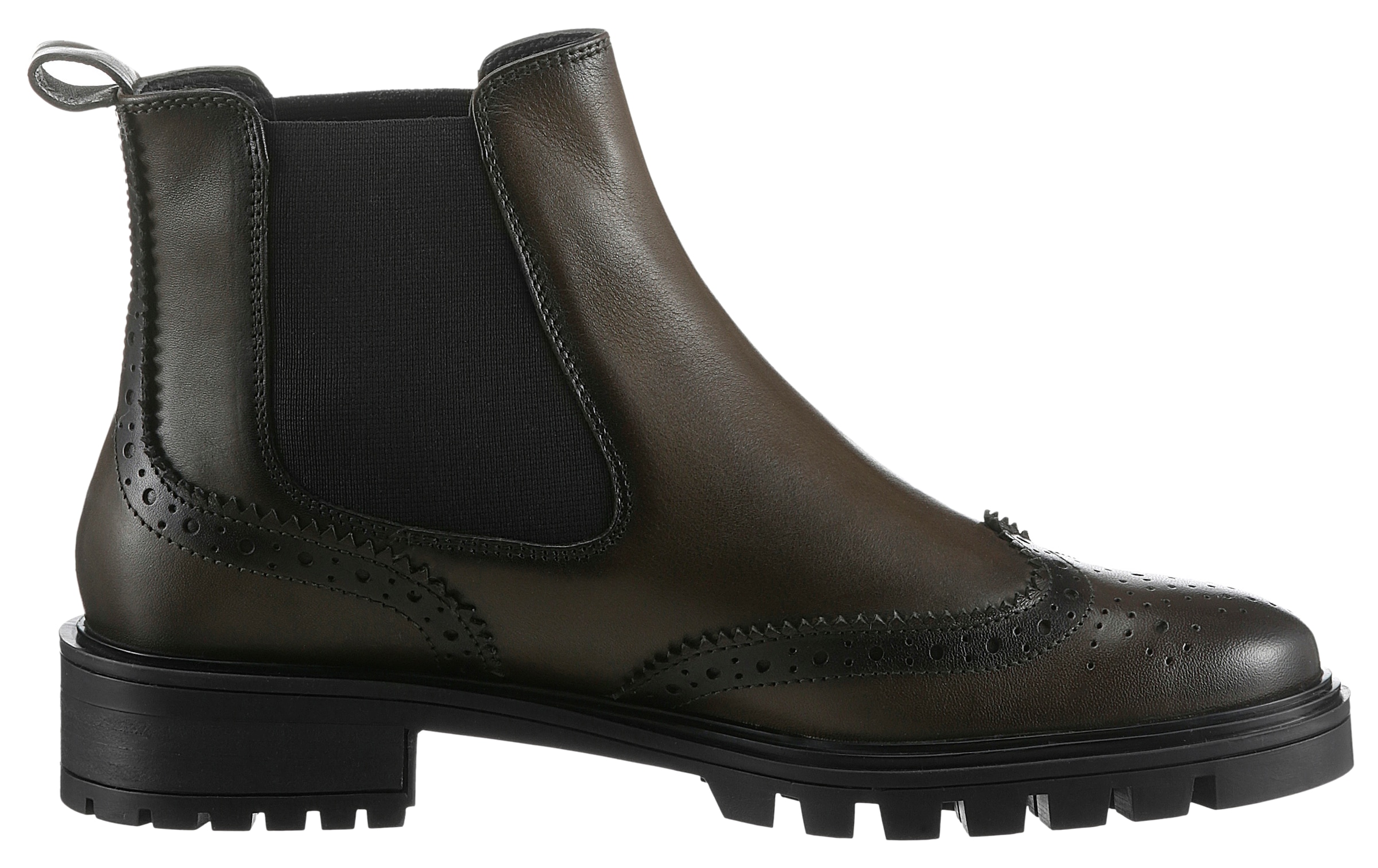 Ara Chelseaboots »TULSA«, Stiefelette, Schlupfboots mit Lyralochung, G-Weite (weit)