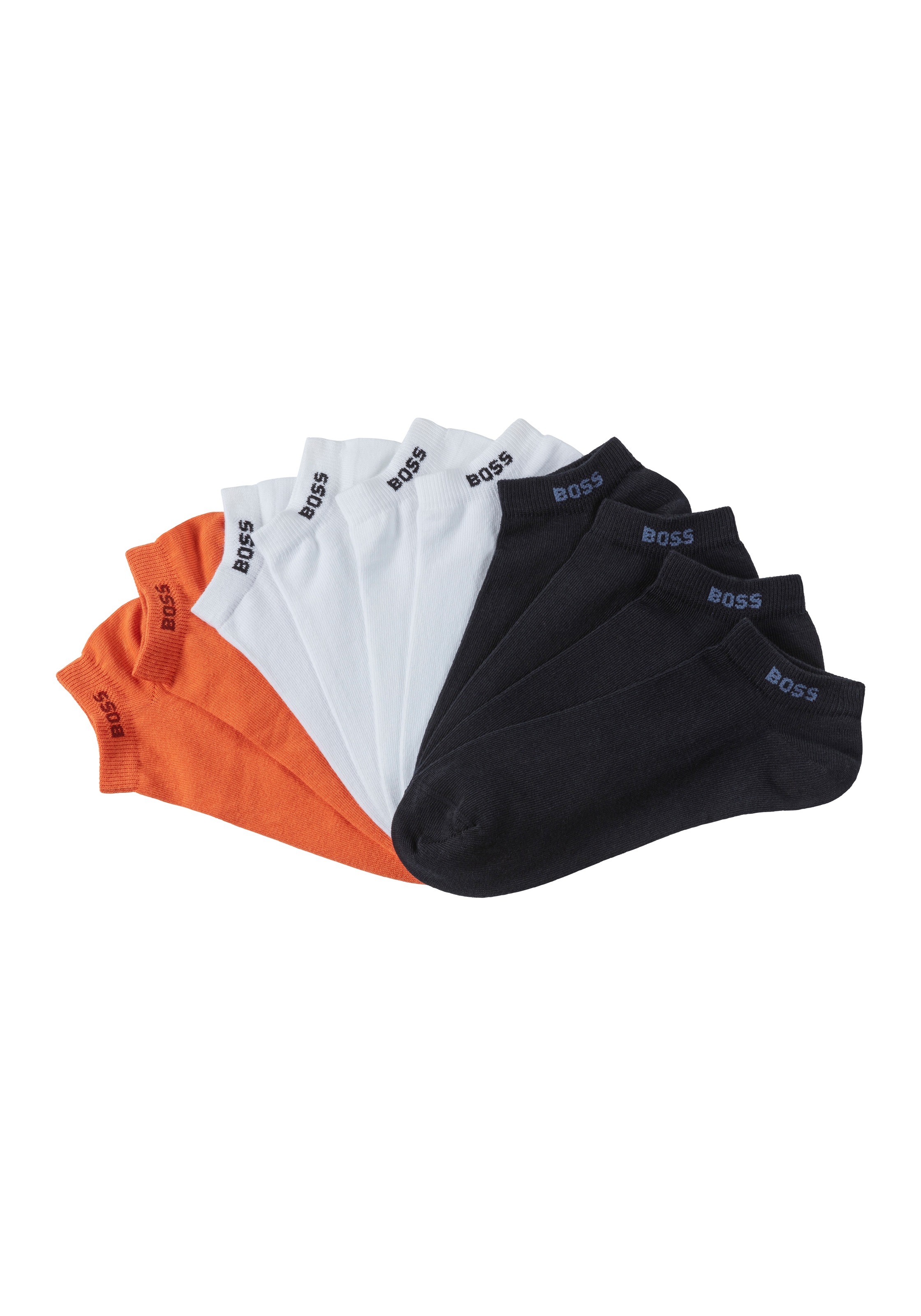 BOSS Sneakersocken »5P AS Uni CC« Packung, 5 Stk. tlg. mit BOSS Label