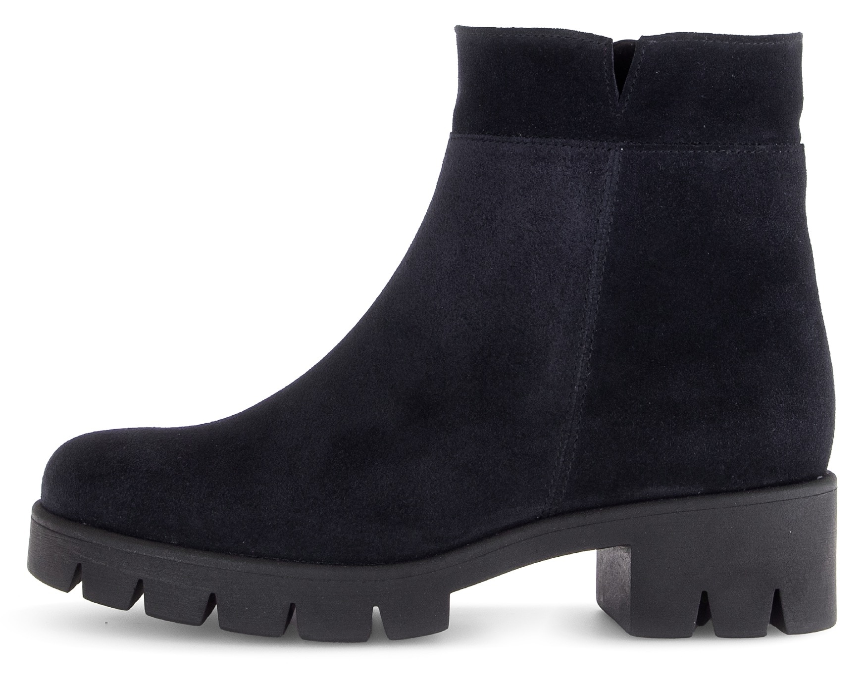 Gabor Stiefelette, Blockabsatz, Boots, Chunky-Boots mit Innenreissverschluss