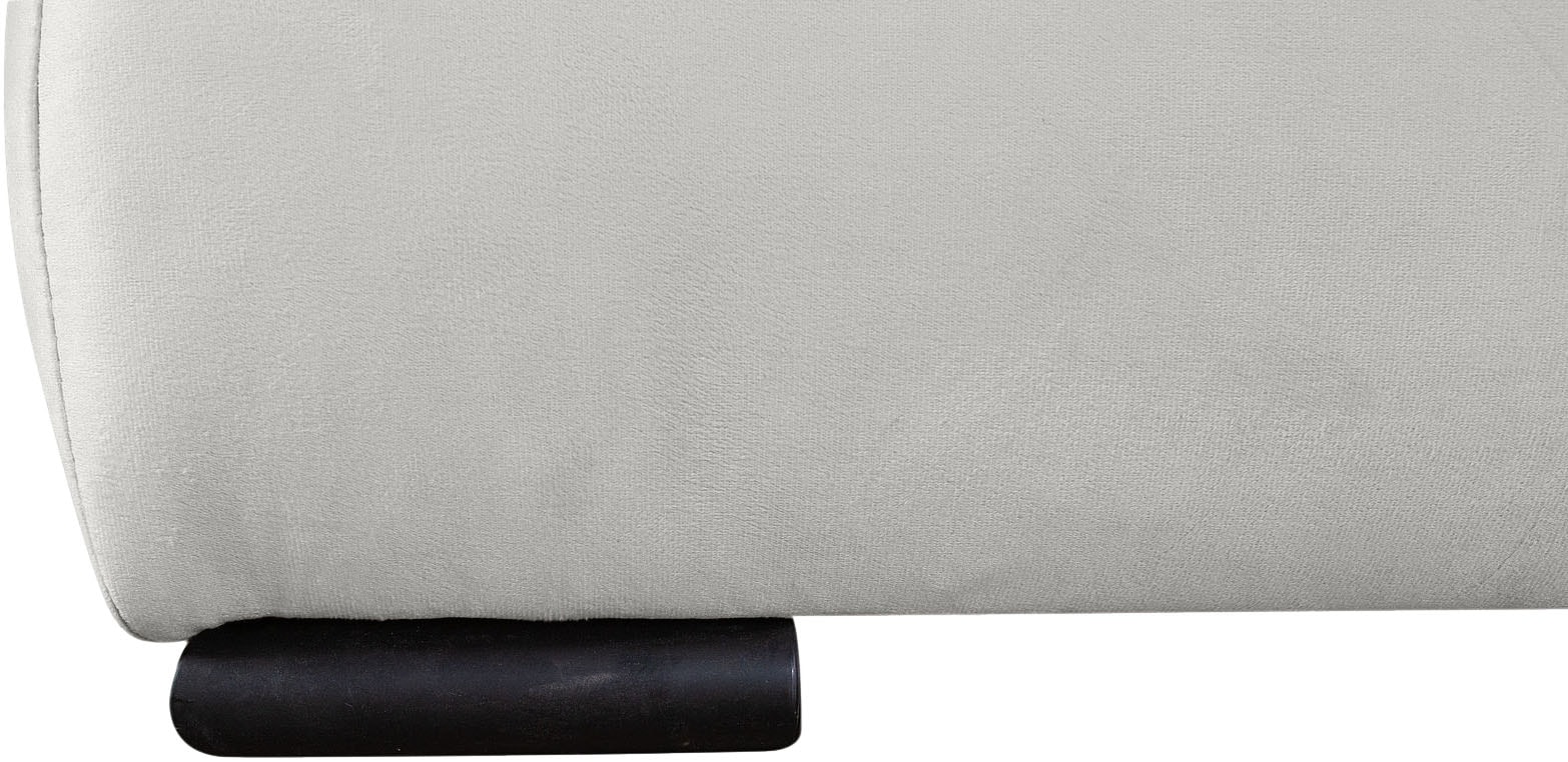 COLLECTION AB Schlafsofa »Chicago, B: 200 cm, Liegefl. 146x200 cm«, mit Bettfunktion, Bettkasten & 2 Armlehnenkissen, Federkern
