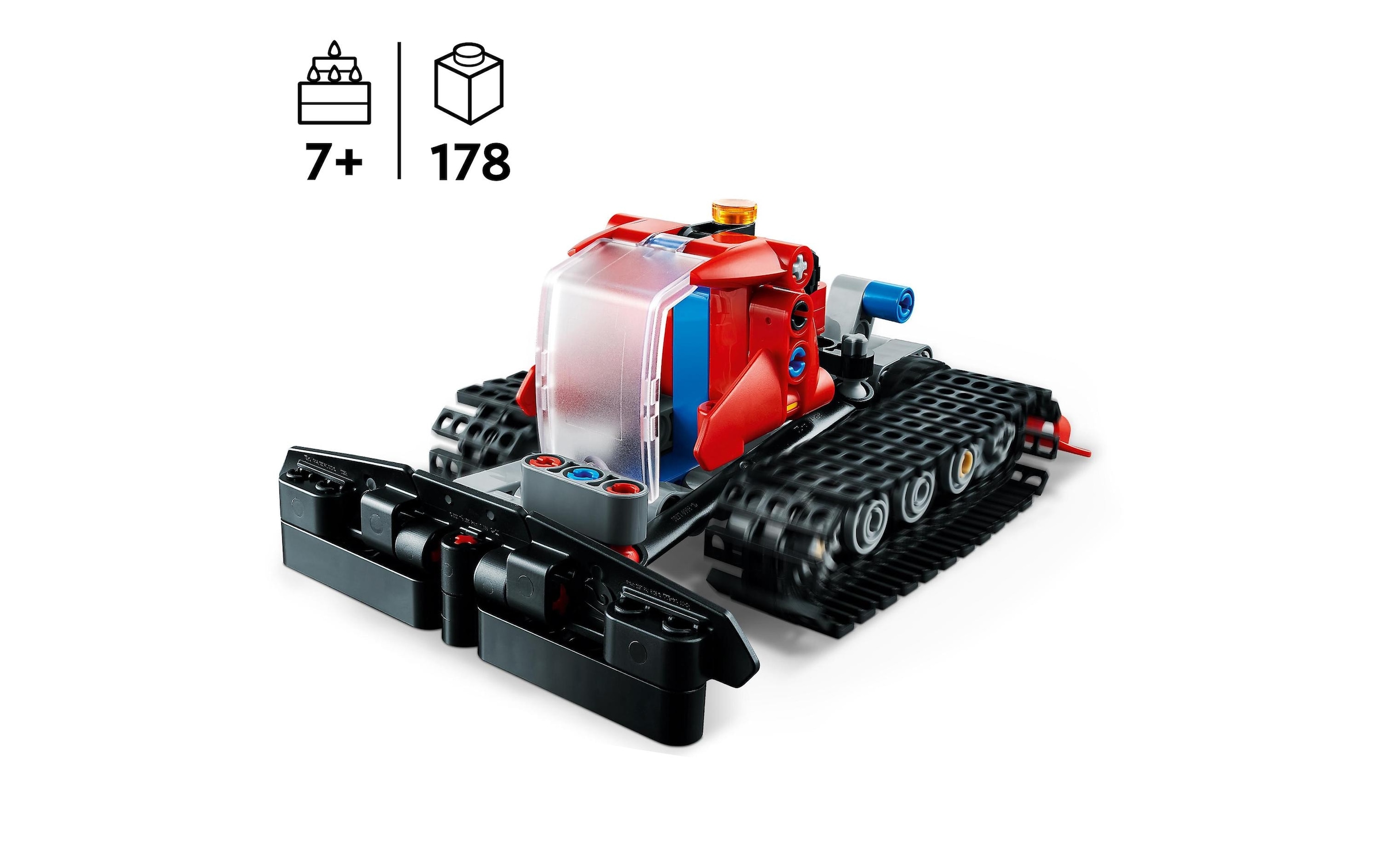 LEGO® Konstruktionsspielsteine »Pistenraupe«, (178 St.)