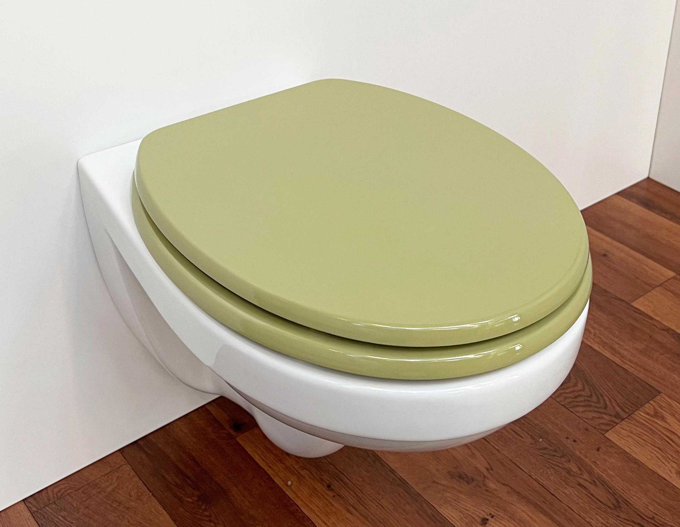 ADOB WC-Sitz, äusserst stabil, Messing verchromte Scharniere