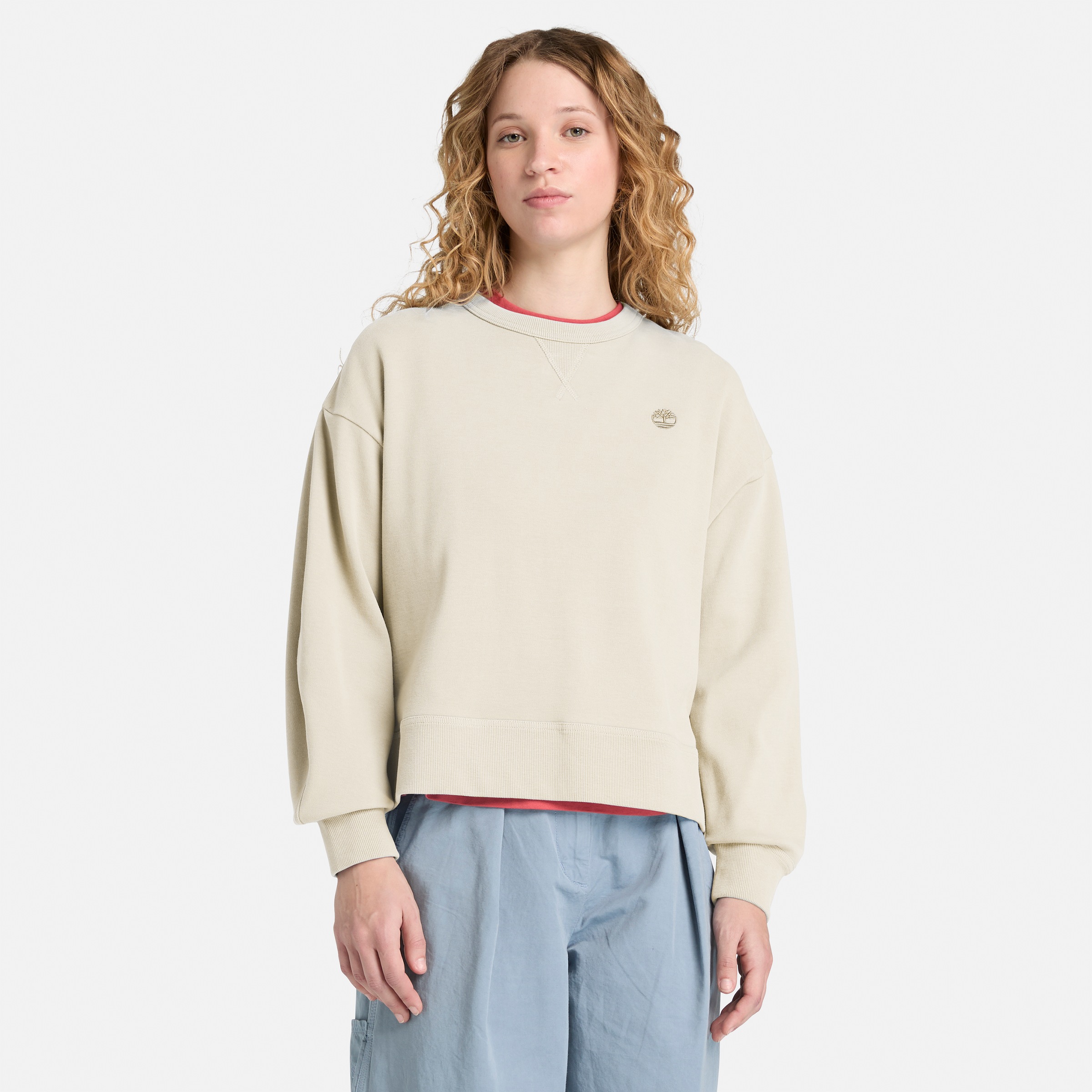 Timberland Sweatshirt "LUSH Lush Crew Sweatshirt", für Erwachsene, sportlicher Stil