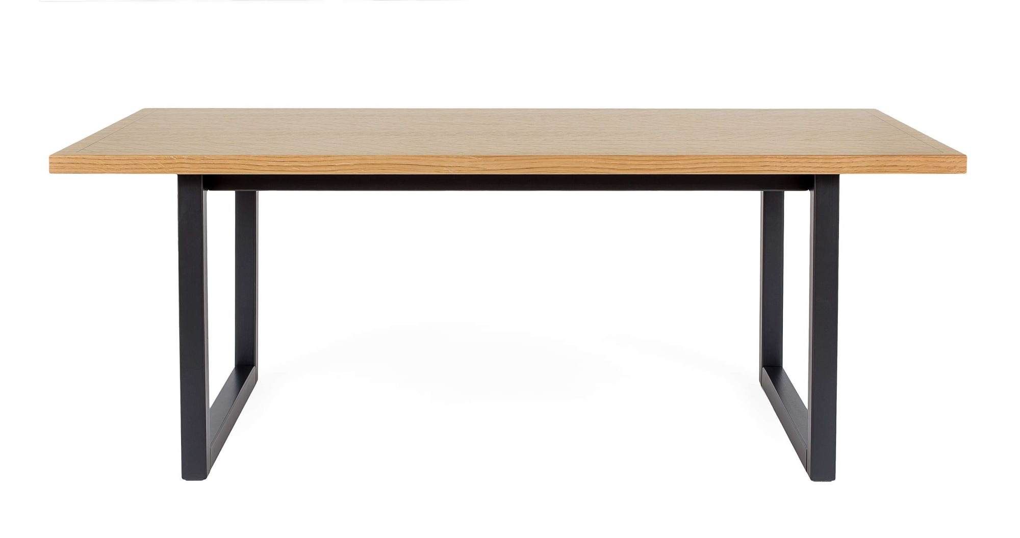 Woodman Couchtisch »Camden«, Beine aus massiver Birke, Breite 120 cm, mit einem schönen Print, FSC®