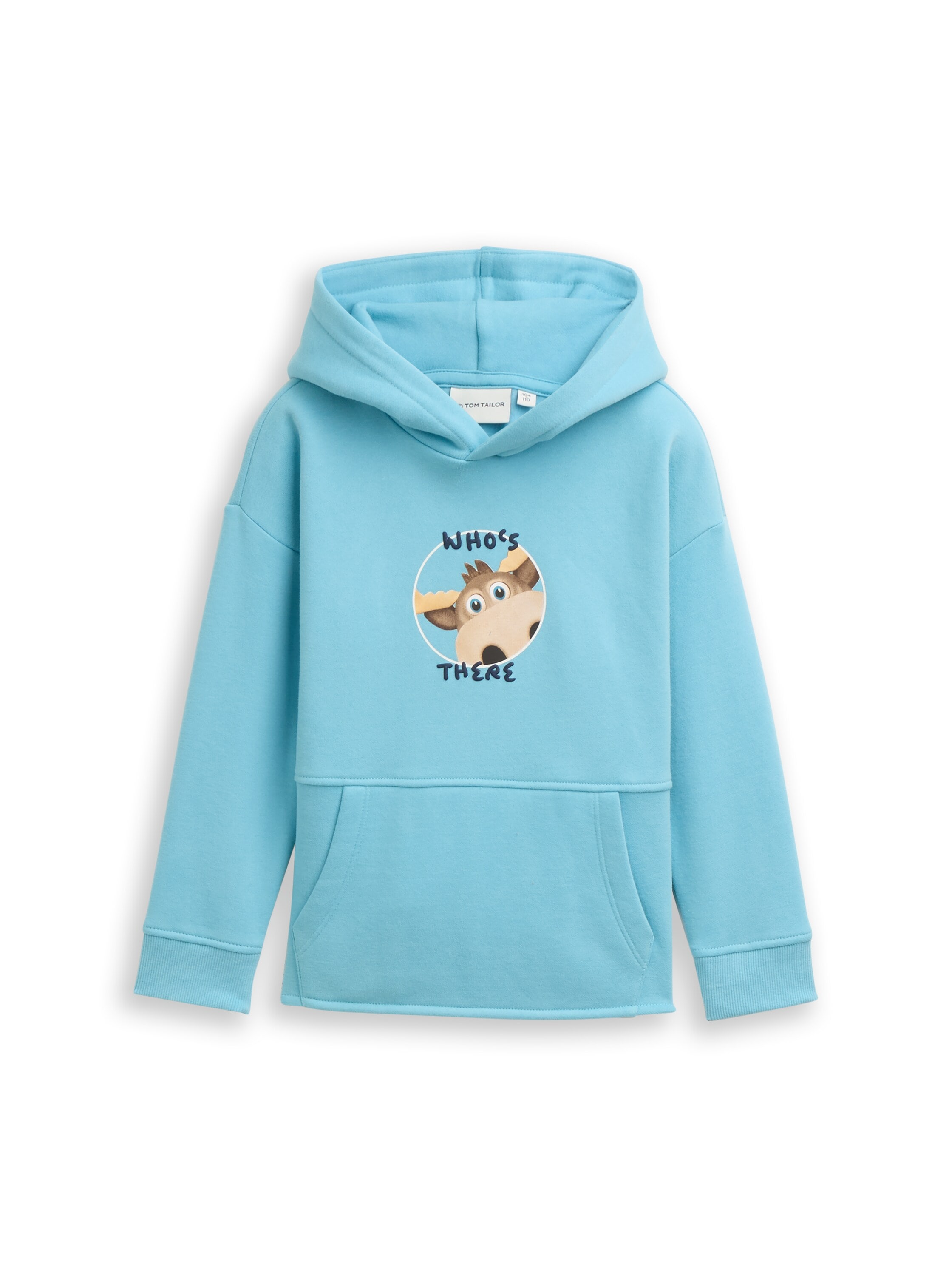 TOM TAILOR Hoodie, mit Elch-Frontprint und Rückenprint, für Kids