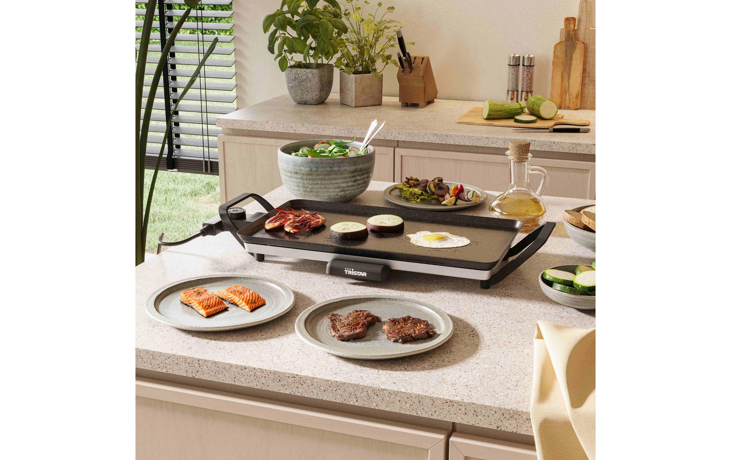 Tristar Tischgrill »Slim S BP-2667 2000 W«, 2000 W