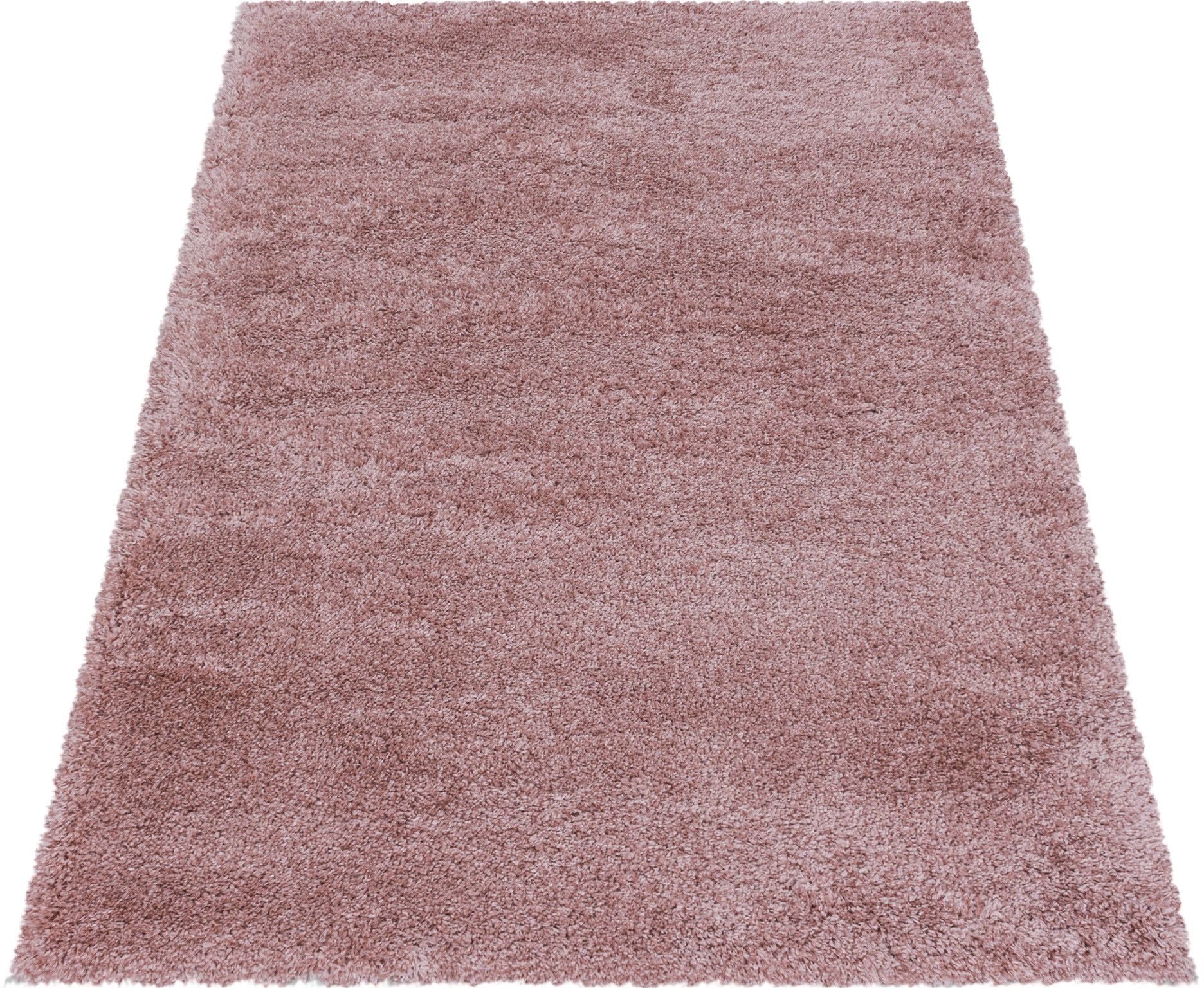 Ayyildiz Teppiche Hochflor-Teppich "FLUFFY 3500, auch als Läufer und in Rund" rechteckig 50 mm Höhe Langflor, Shaggy, uni, robust, Wohnzimmer