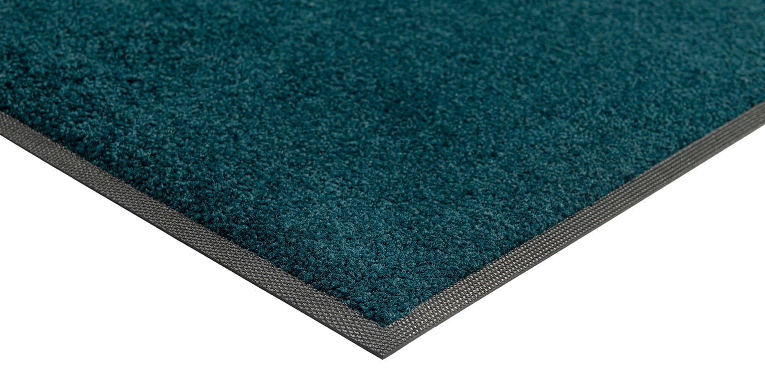 wash+dry by Kleen-Tex Fussmatte »Trend Uni, Schmutzfangmatte, waschbar«, rechteckig, 9 mm Höhe, rutschhemmend, In- und Outdoor geeignet, auch als Läufer erhältlich