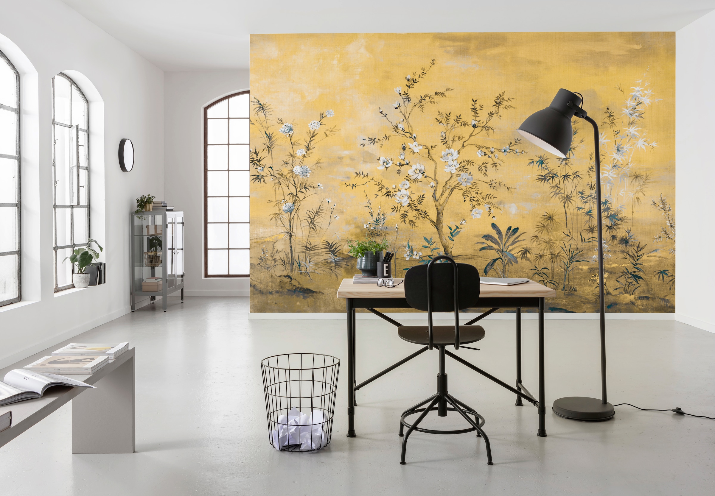 Komar Vliestapete »Vlies - Mandarin - Grösse 368 x 248 cm«, bedruckt, Wohnzimmer, Schlafzimmer