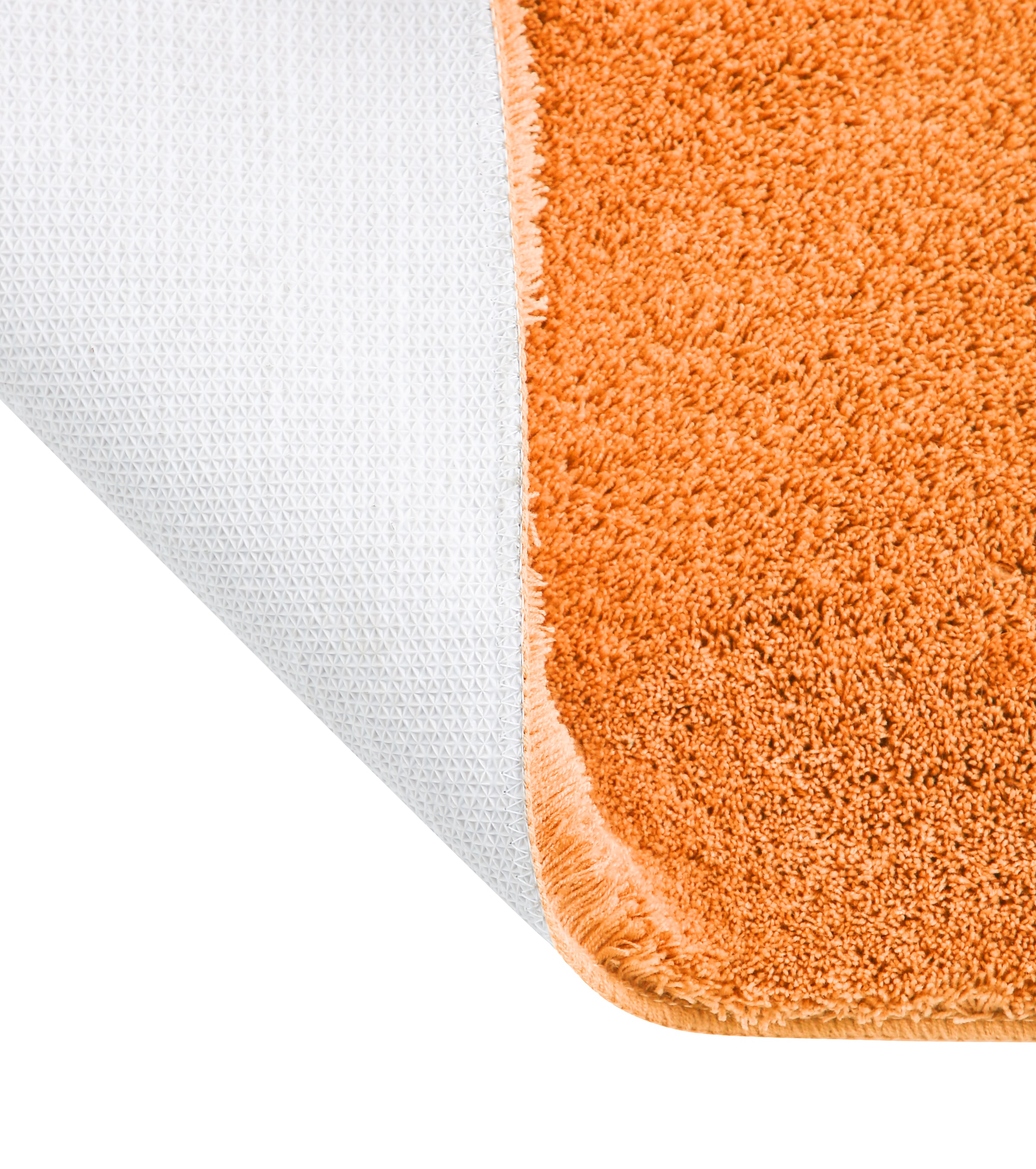 my home Badematte »Merida, Badvorleger, Badezimmer Teppich«, rutschhemmend beschichtet, fussbodenheizungsgeeignet-schnell trocknend-strapazierfähig, Badteppich, Uni Farben, rechteckig, rund & als 2-tlg. Set erhältlich