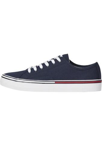 Tommy Jeans Sneaker »TOMMY JEANS ESSENTIAL LOW CUT«, mit Farbdetails in der Laufsohle kaufen