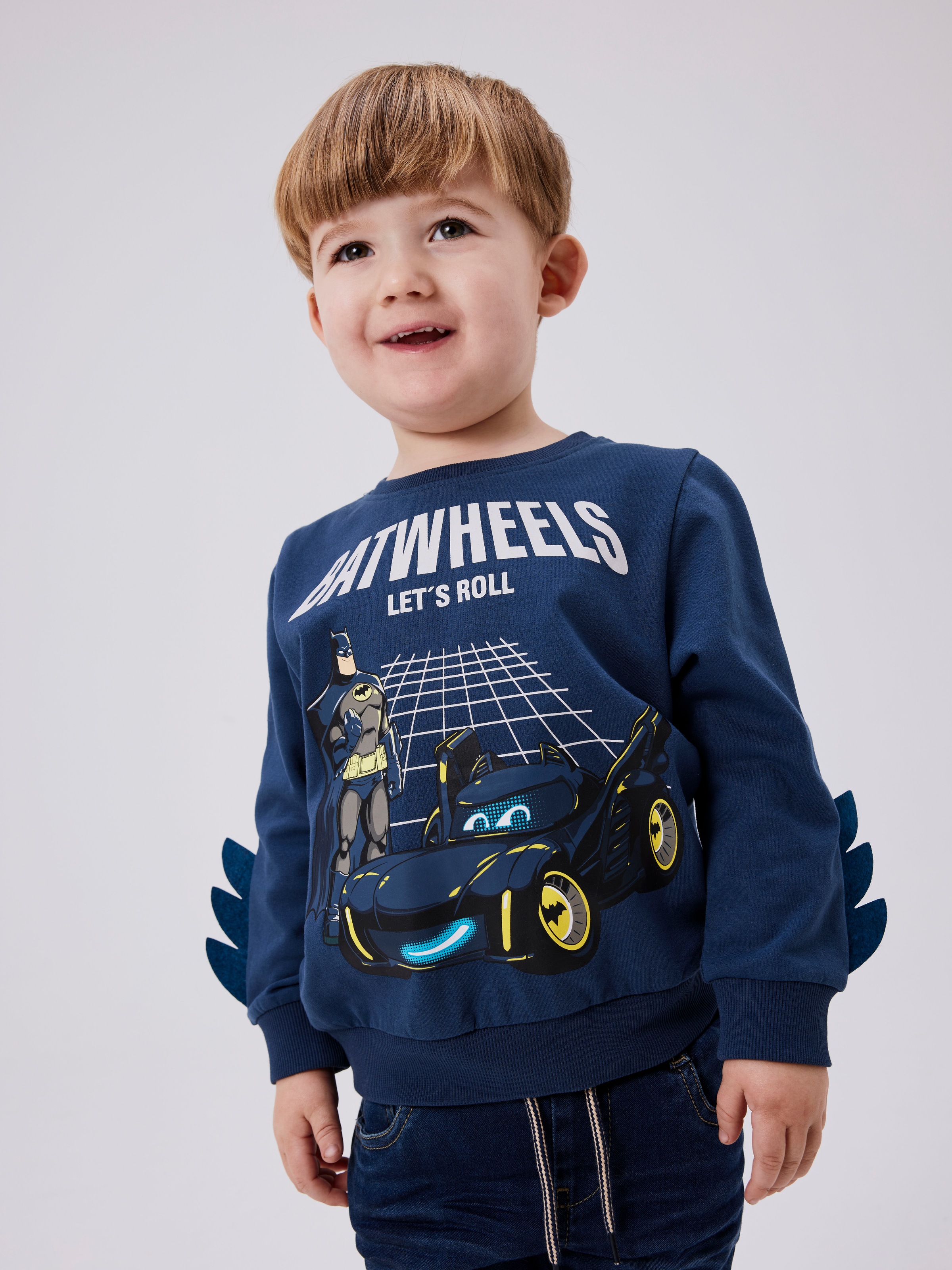 Name It Sweatshirt »NMMJUICE BATWHEELS SWEAT BRU NOOS WAB«