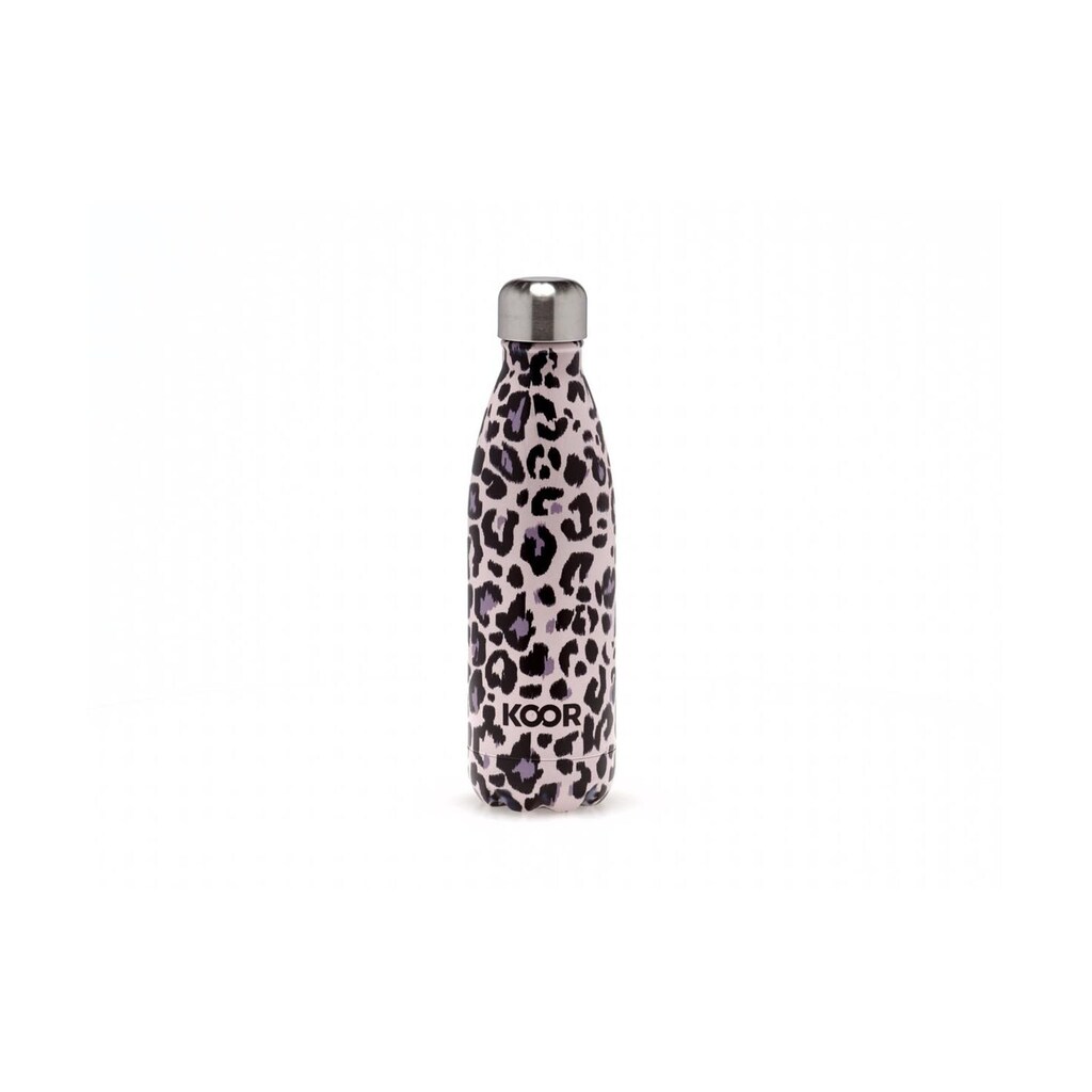 KOOR Trinkflasche »White Leopard 500«