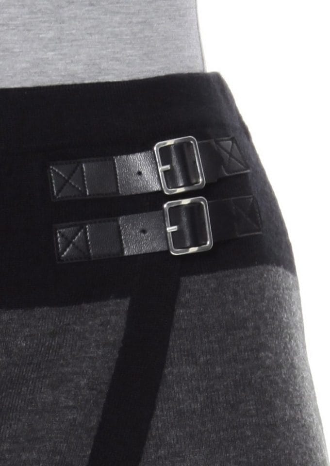 Aniston CASUAL Wickelrock, mit seitlichen Schnallen verziert