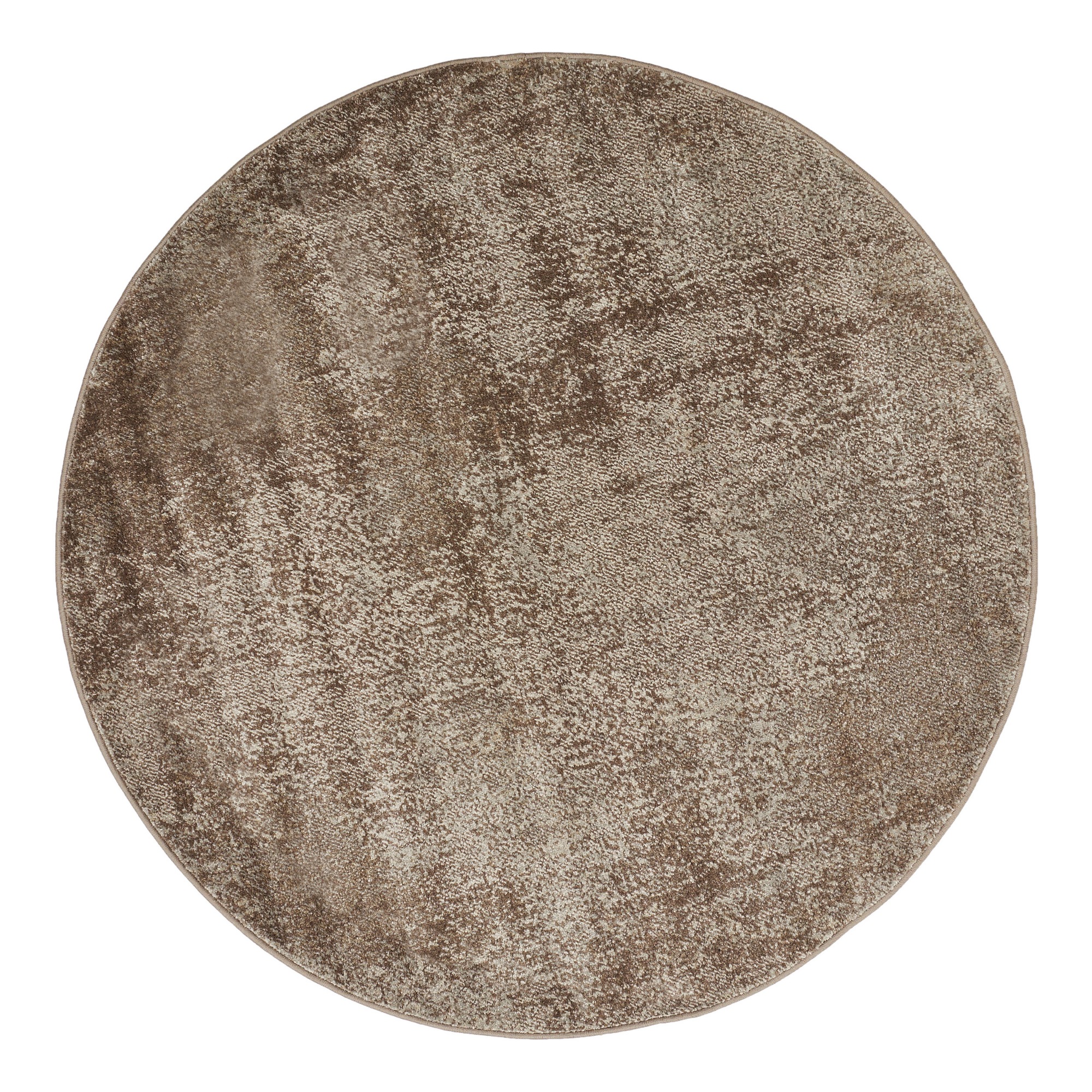 Andiamo Teppich "Luna" rund 7 mm Höhe Kurzflor, modernes Design, meliert, Wohnzimmer, Schlafzimmer