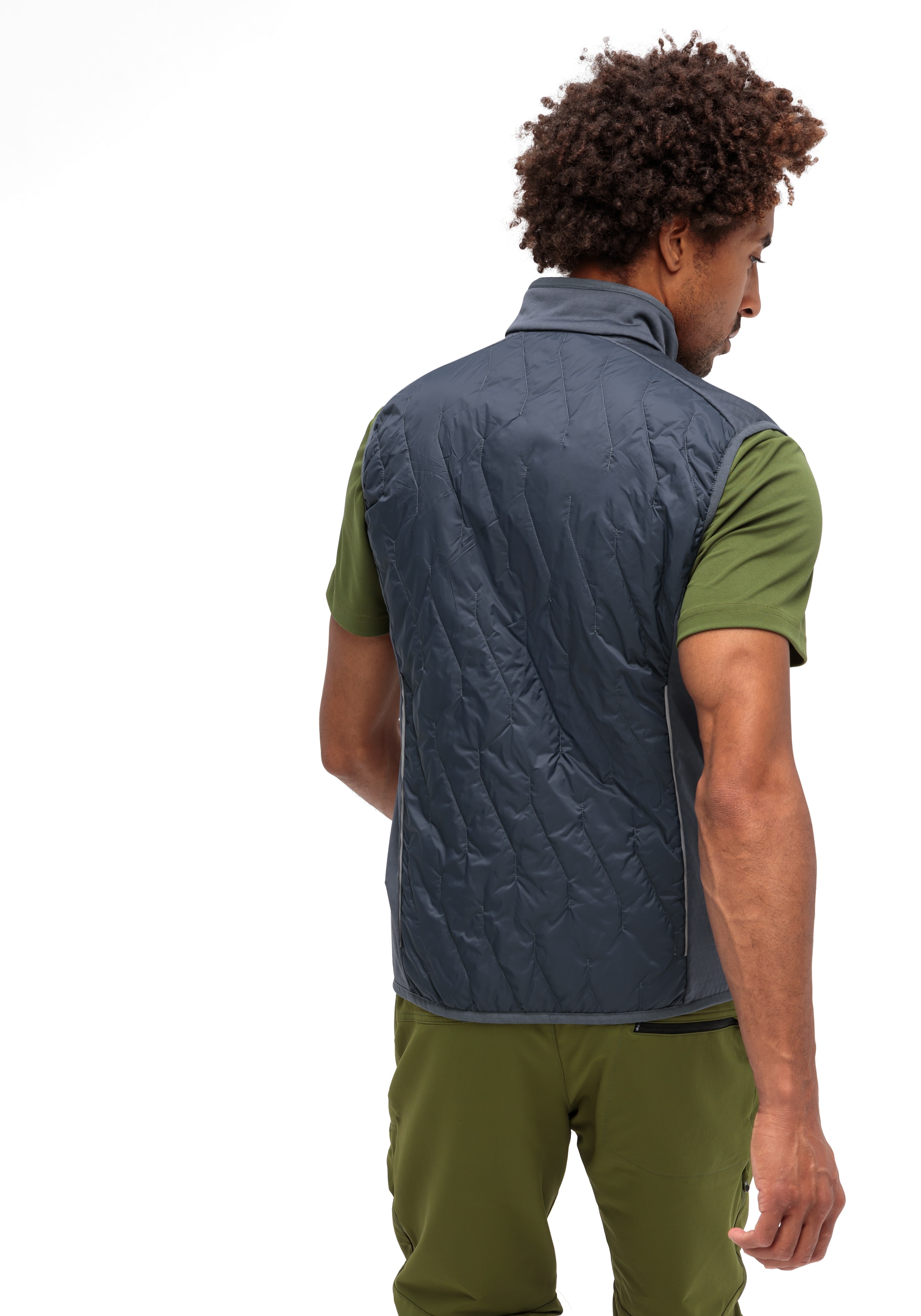 Maier Sports Funktionsweste »Serpe Vest M«, Herren Weste, atmungsaktive Outdoorweste, 3 Taschen mit Reissverschluss