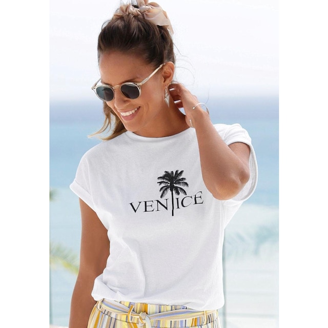 Venice Beach Rundhalsshirt, mit Frontdruck online shoppen bei  Jelmoli-Versand Schweiz