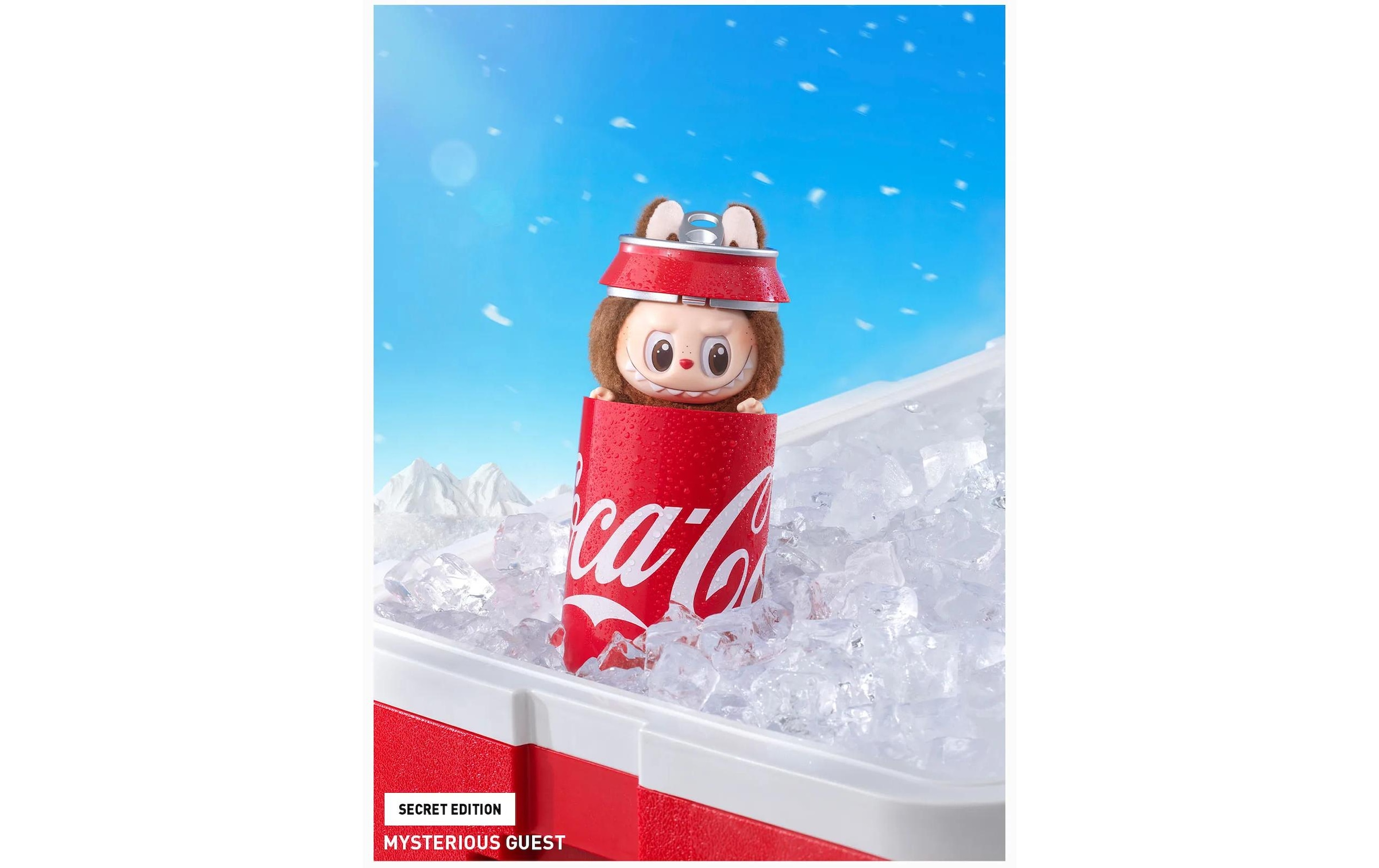 nicht definiert Plüschfigur »Pop Mart Plüsch-Anhänger Labubu Coca Cola Blind Box, 17 cm«