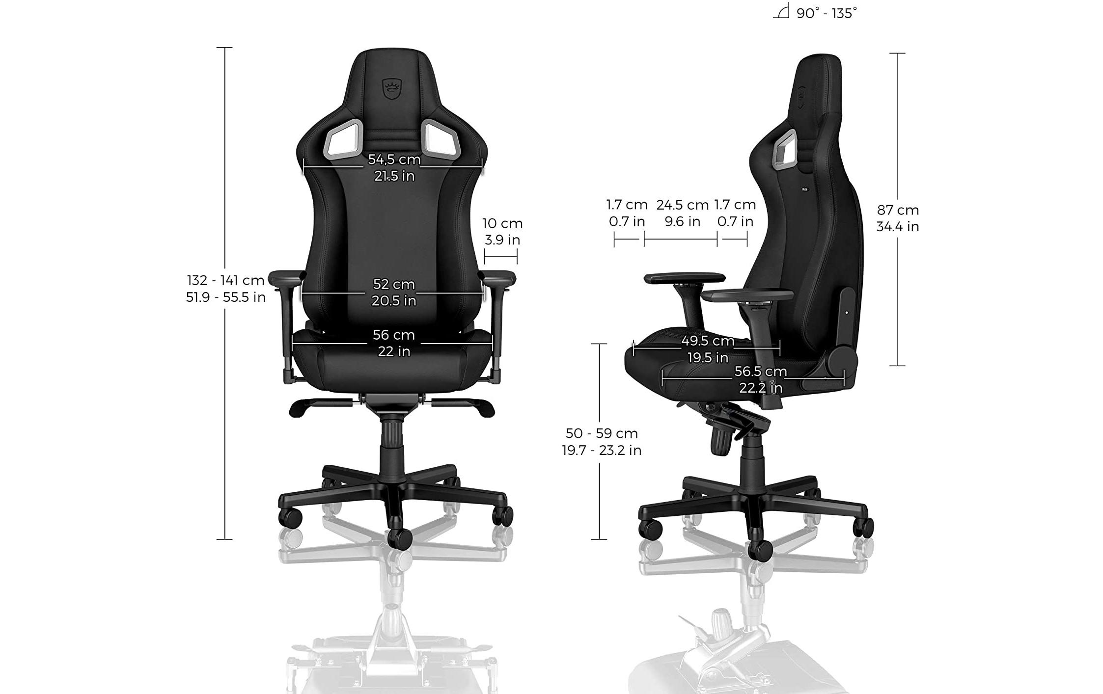 Gaming-Stuhl »noblechairs EPIC Black«