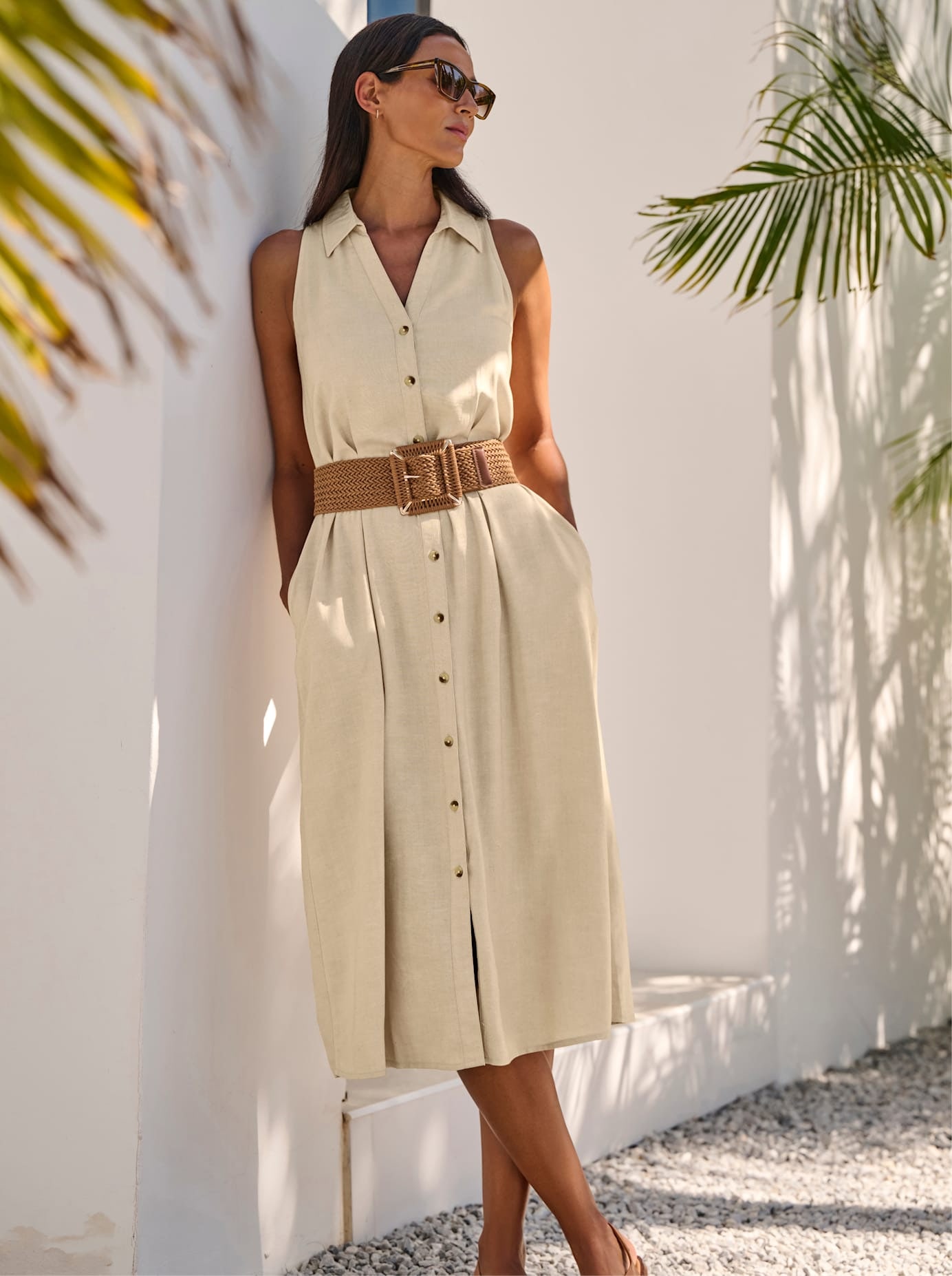 heine Sommerkleid »Kleid« Nahttasche