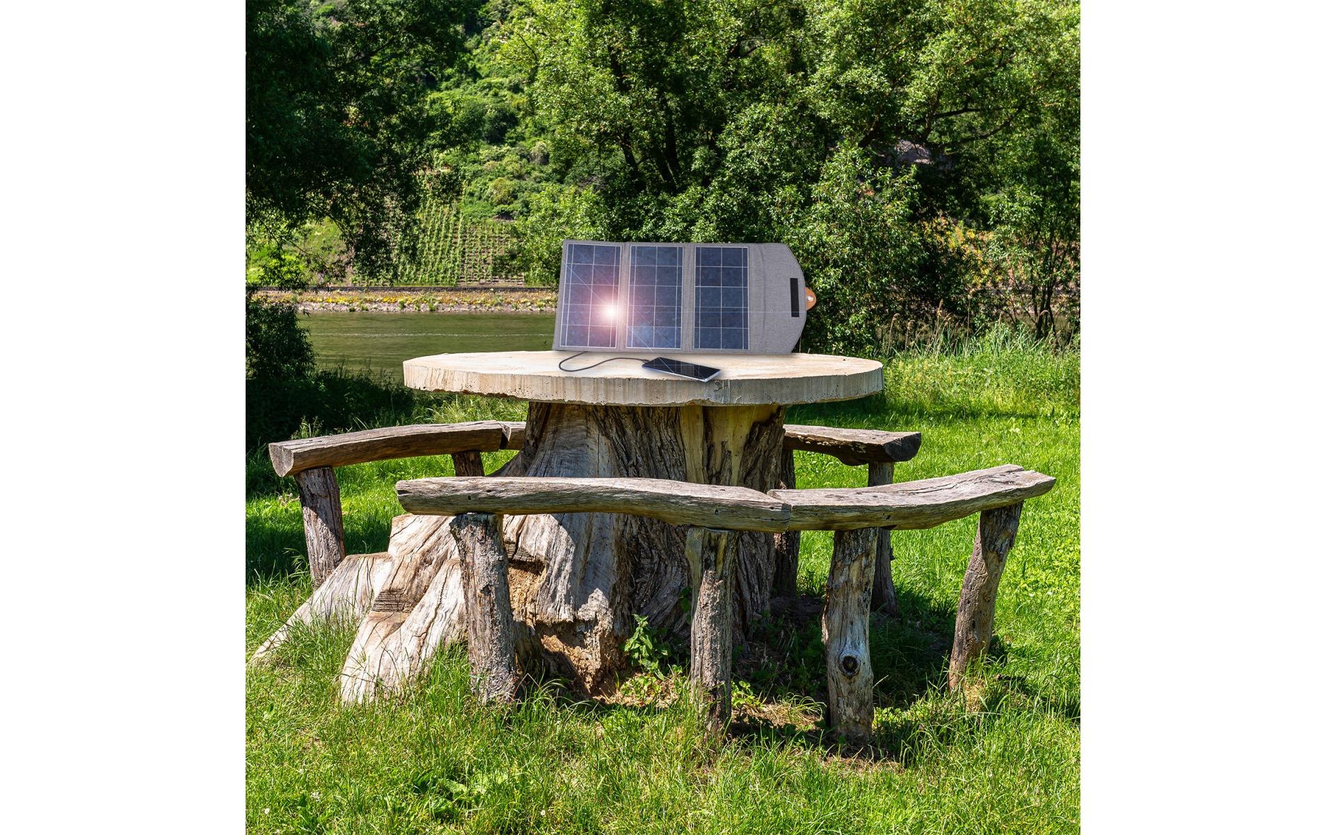 4smarts Powerbank »VoltSolar Style«