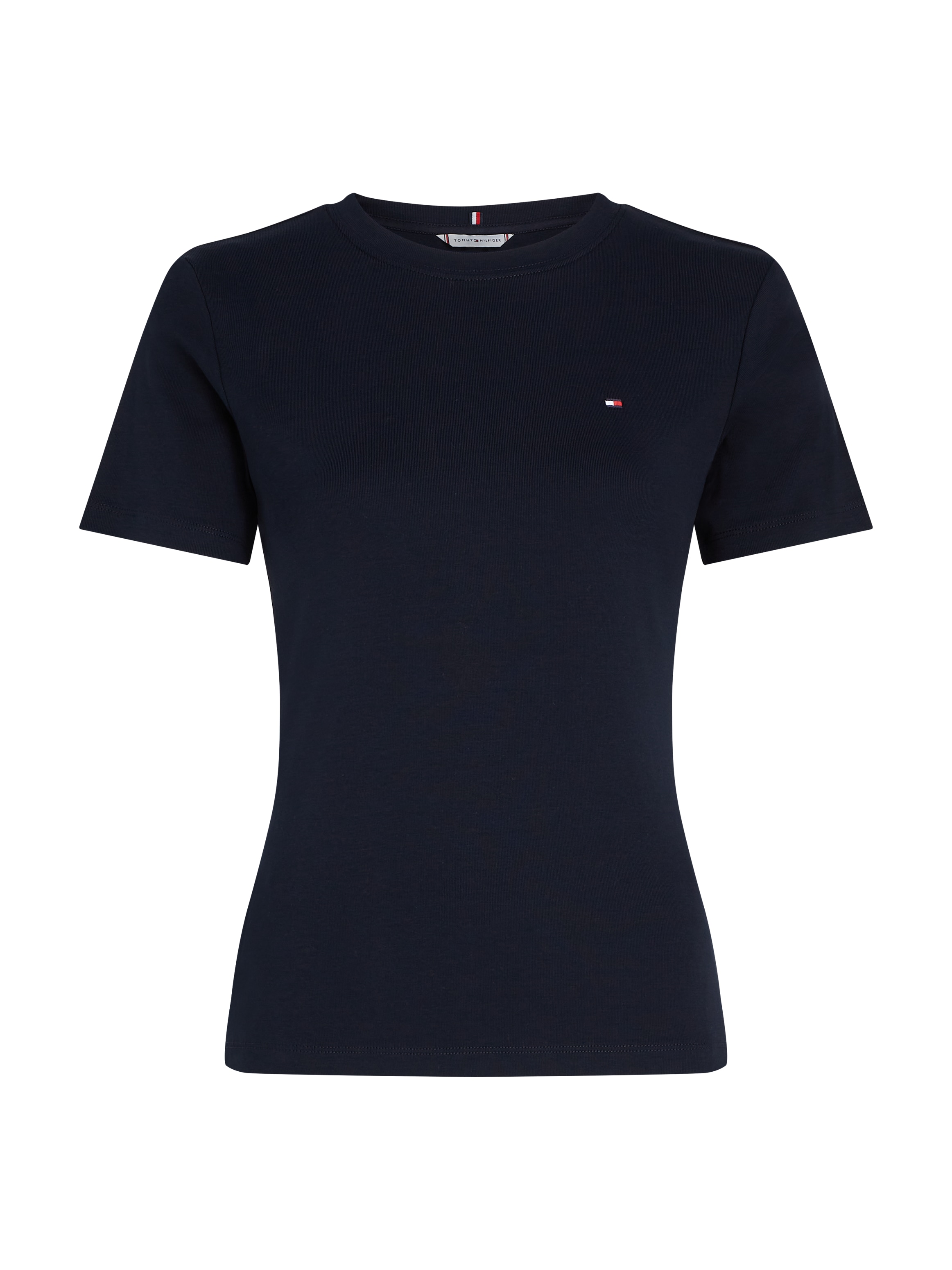Tommy Hilfiger T-Shirt »SLIM CODY C-NK SS«, mit Logostickerei