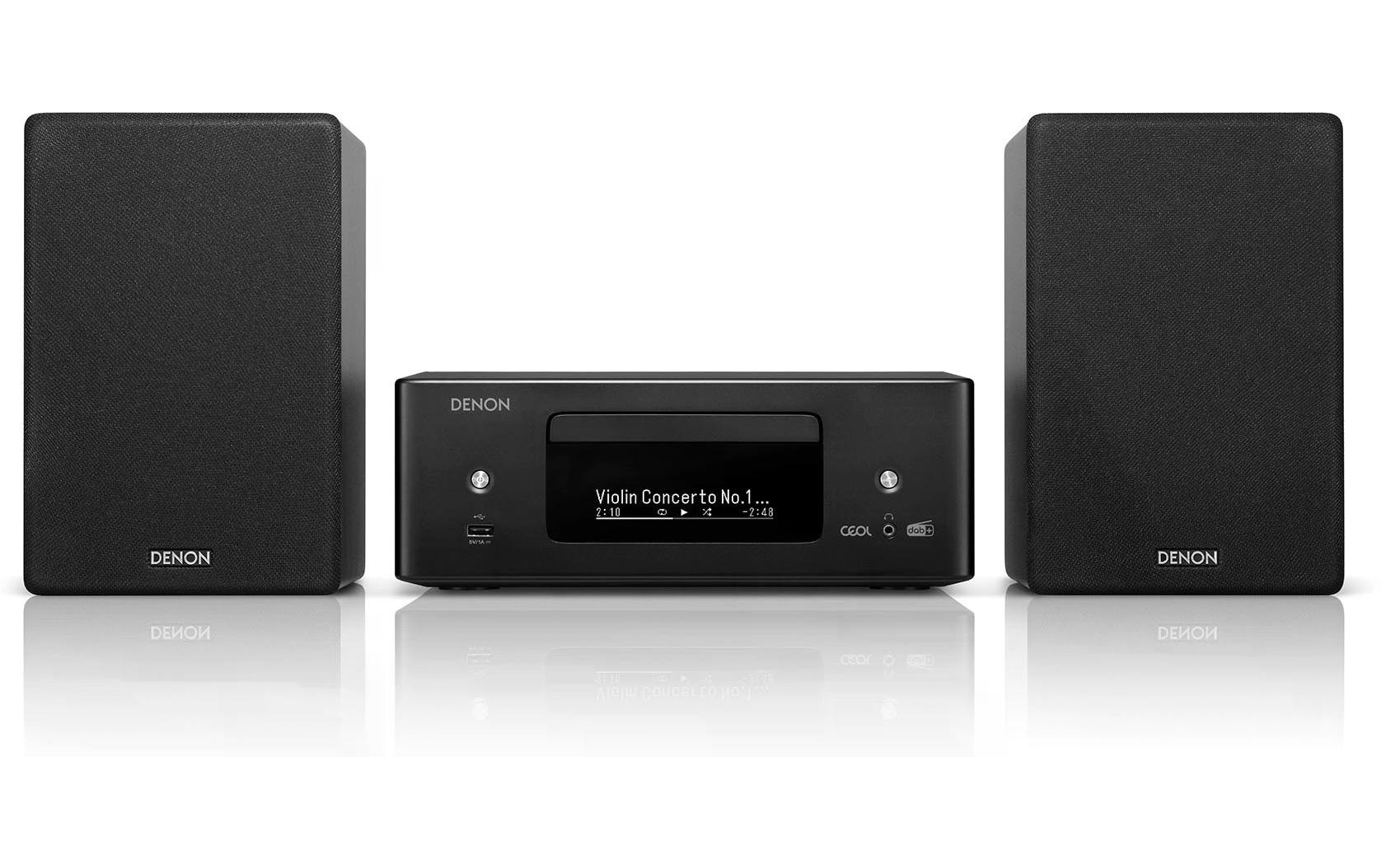 Denon Stereoanlage »CEOL N12DAB Schwarz«, (Digitalradio (DAB+)-FM-Tuner)