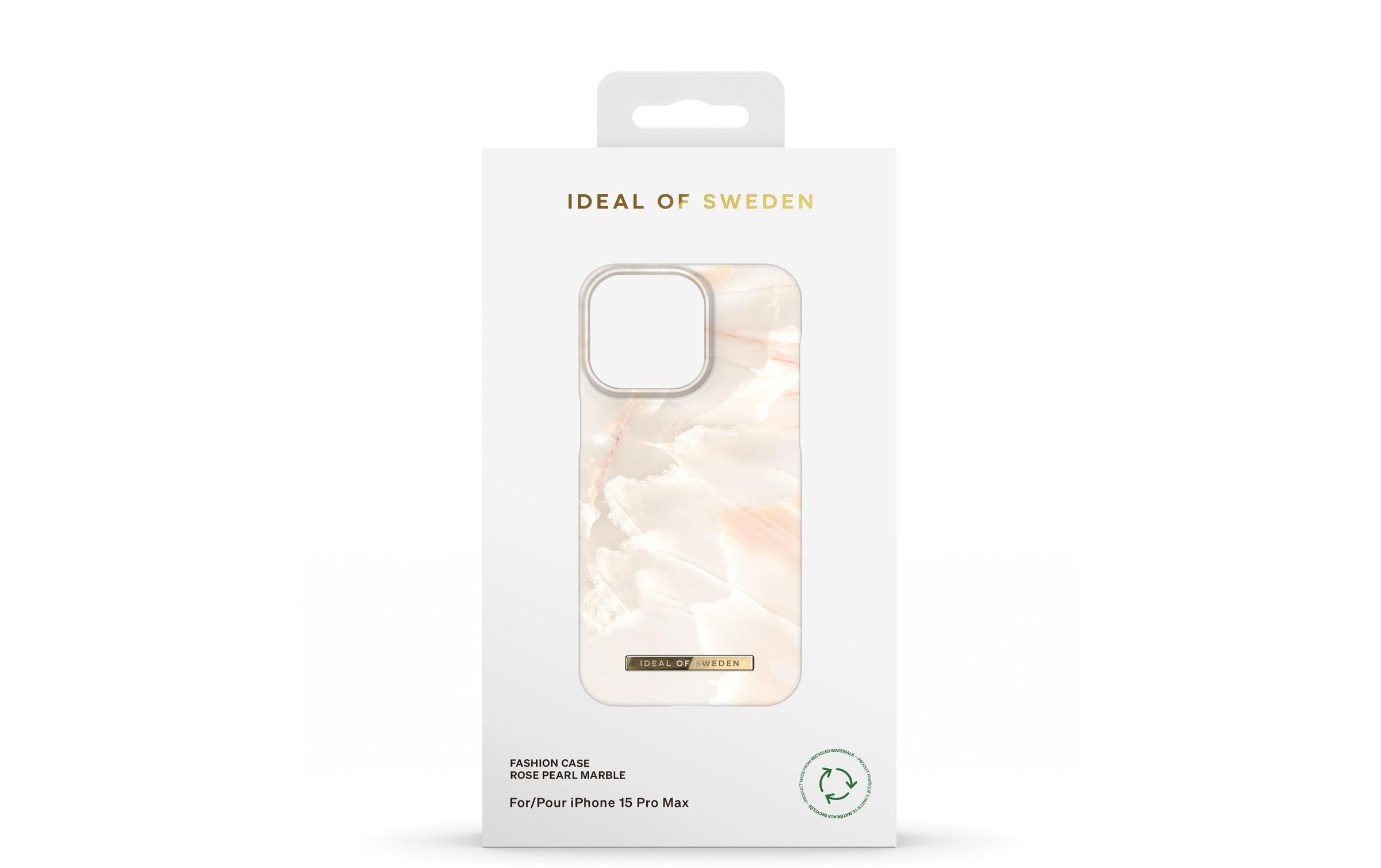 iDeal of Sweden Smartphone-Hülle »Rose Pearl Marble iPhone 15 Pro Max«