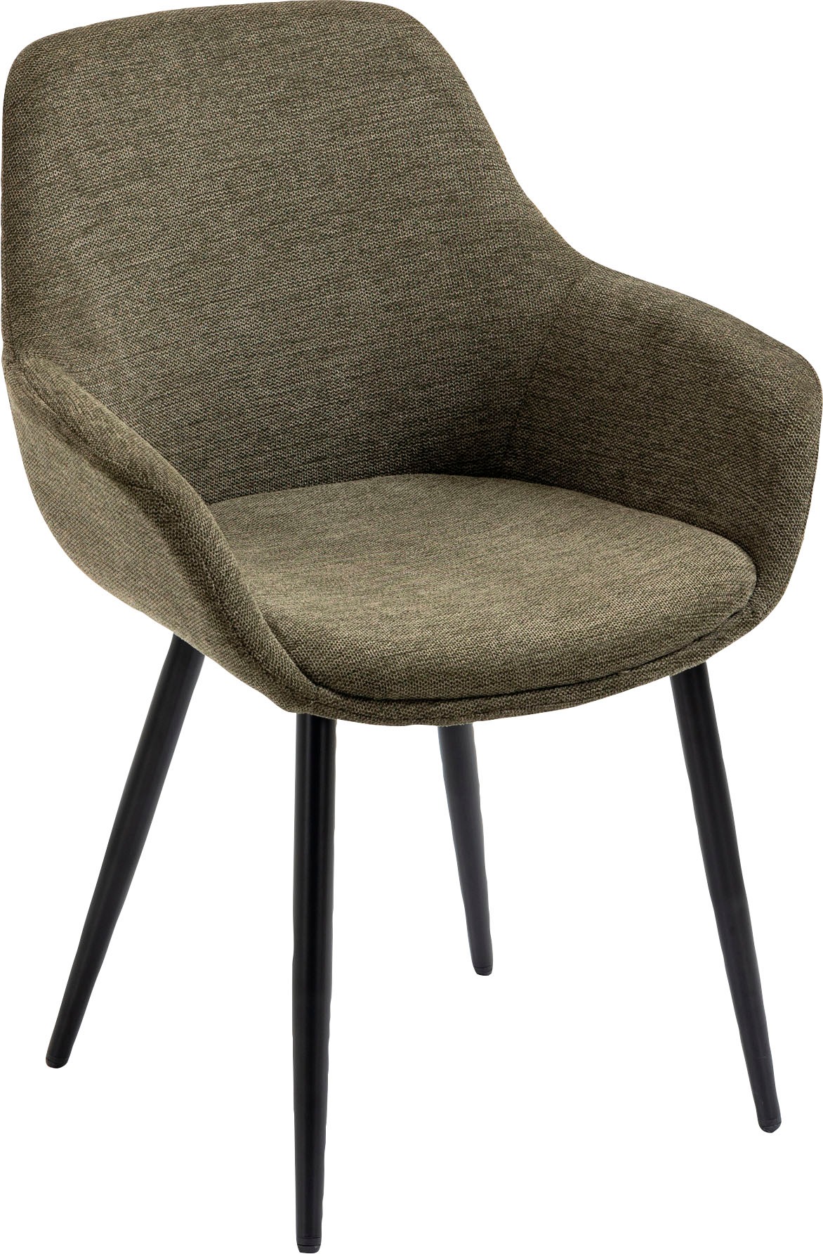 SalesFever Stuhl, Höhe: 86 cm, grün/schwarz, 2 stk - gruen