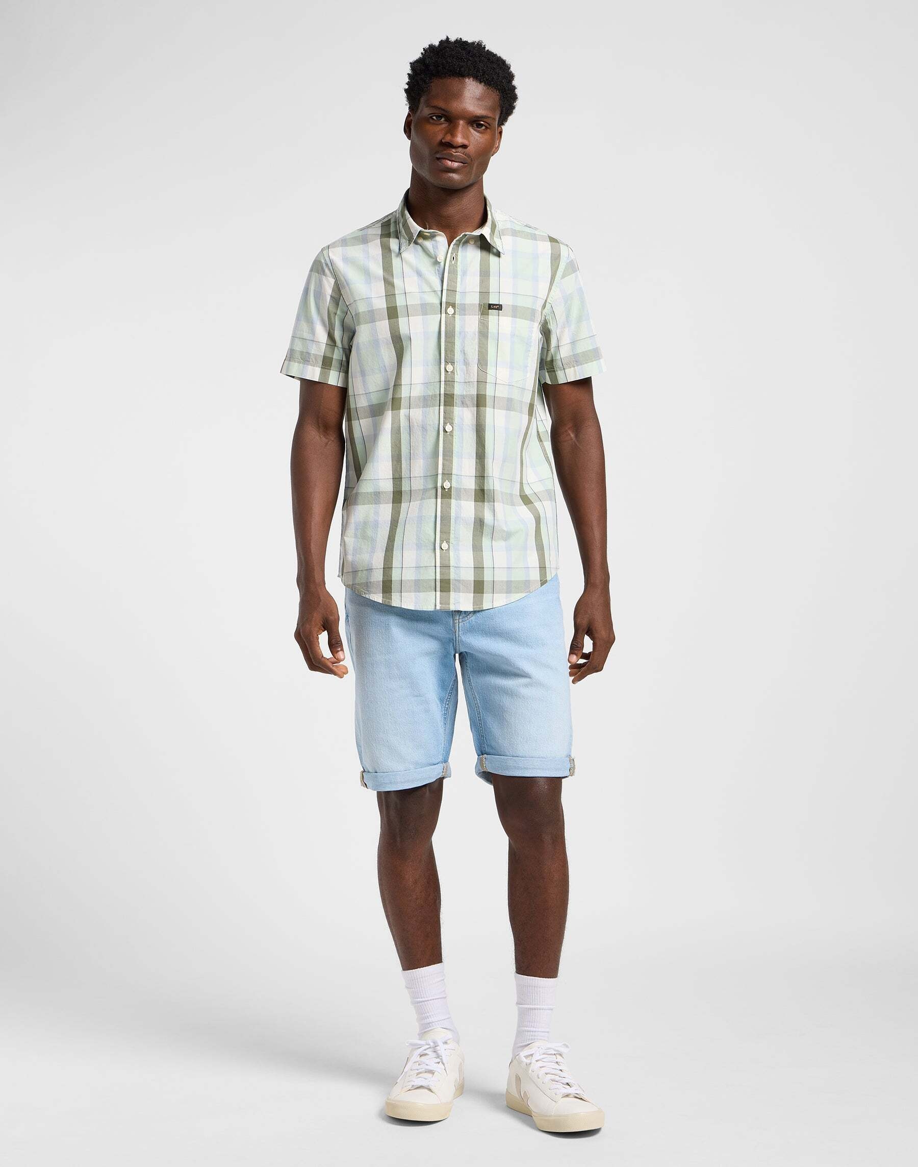 Lee® Kurzarmhemd »LEE Kurzarmhemd Lee Button Down Ss«