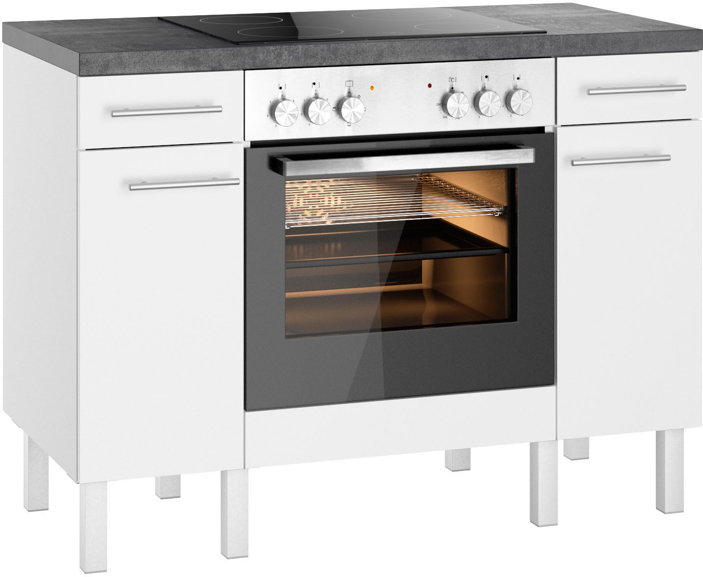 OPTIFIT Küche "Lilly" Breite 120, wahlweise mit E-Geräten