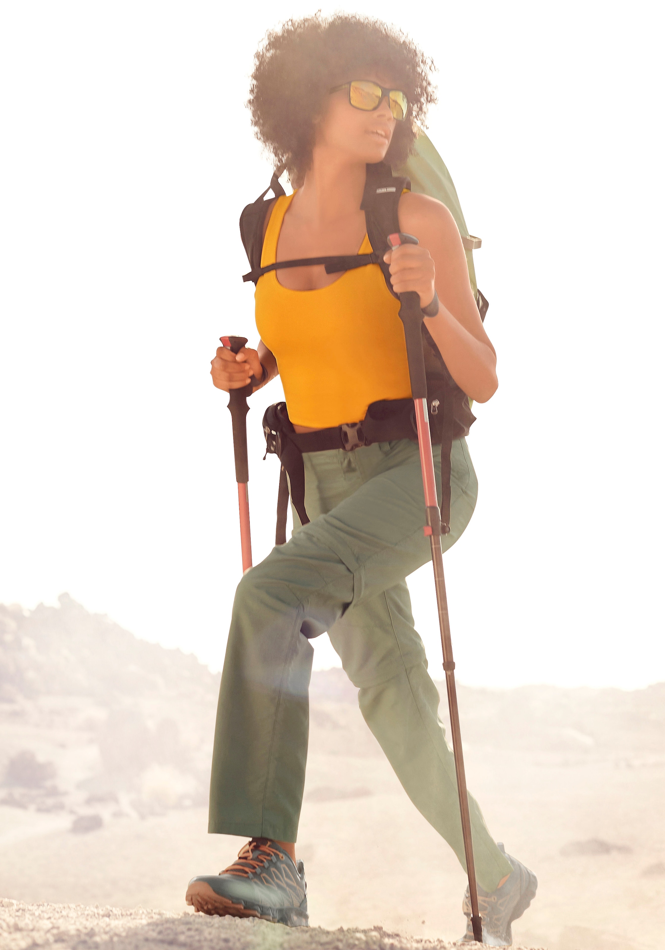 LASCANA ACTIVE Trekkinghose »2-in 1-Hose«, mit abnehmbaren Hosenbeinen