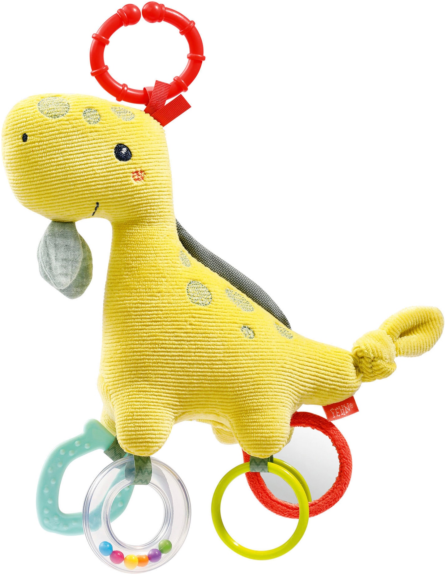 Fehn Kinderwagenanhänger »Activity Happy Dino«, mit Befestigungsring