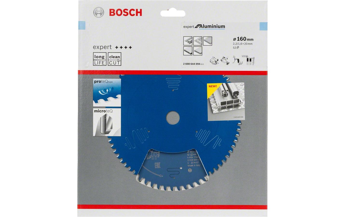 Bosch Professional Kreissägeblatt »Expert für Aluminium«, (1 St.)