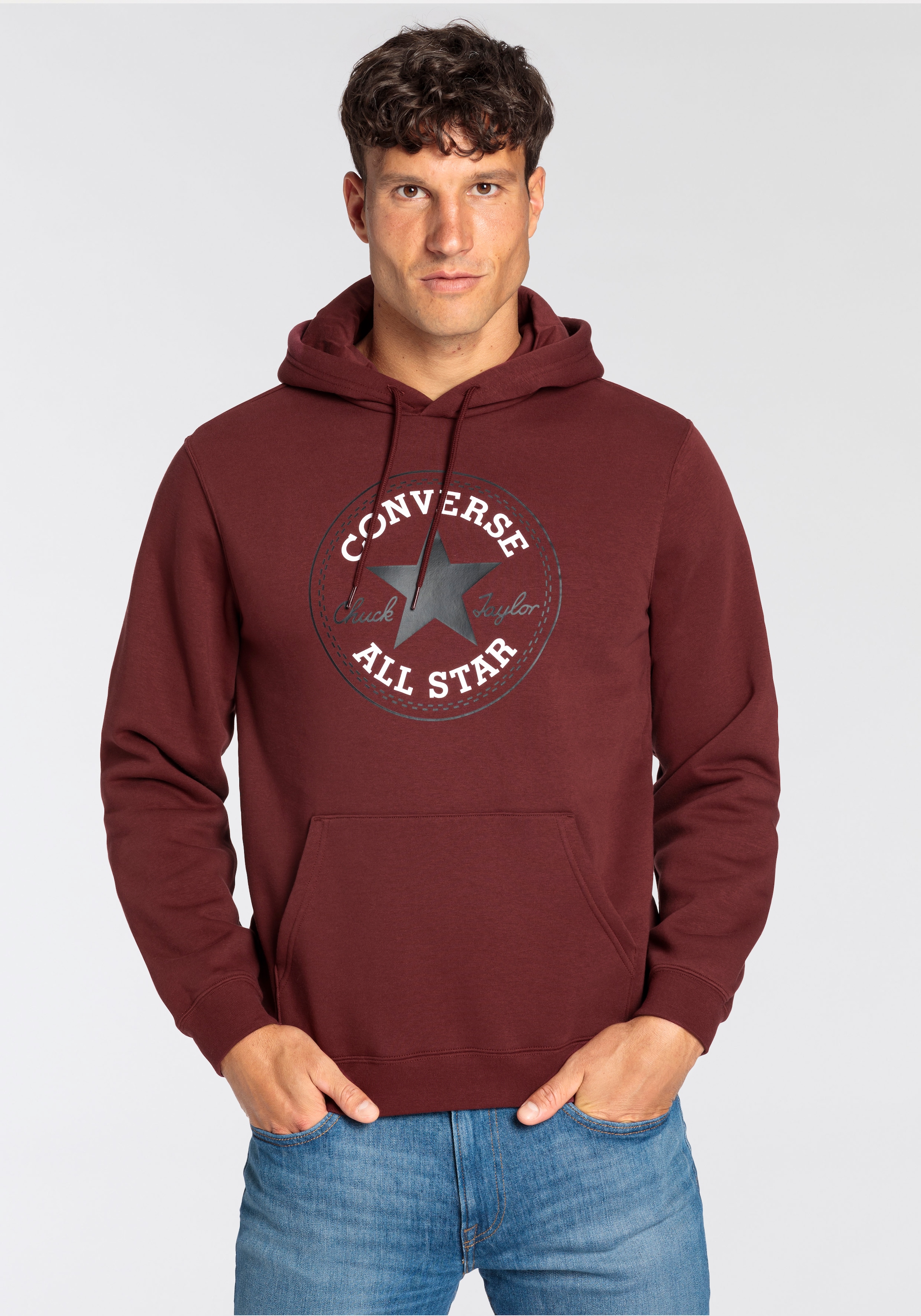 Converse Kapuzensweatshirt »STANDARD FIT CENTER FRONT LARGE CHUCK«, Unisex