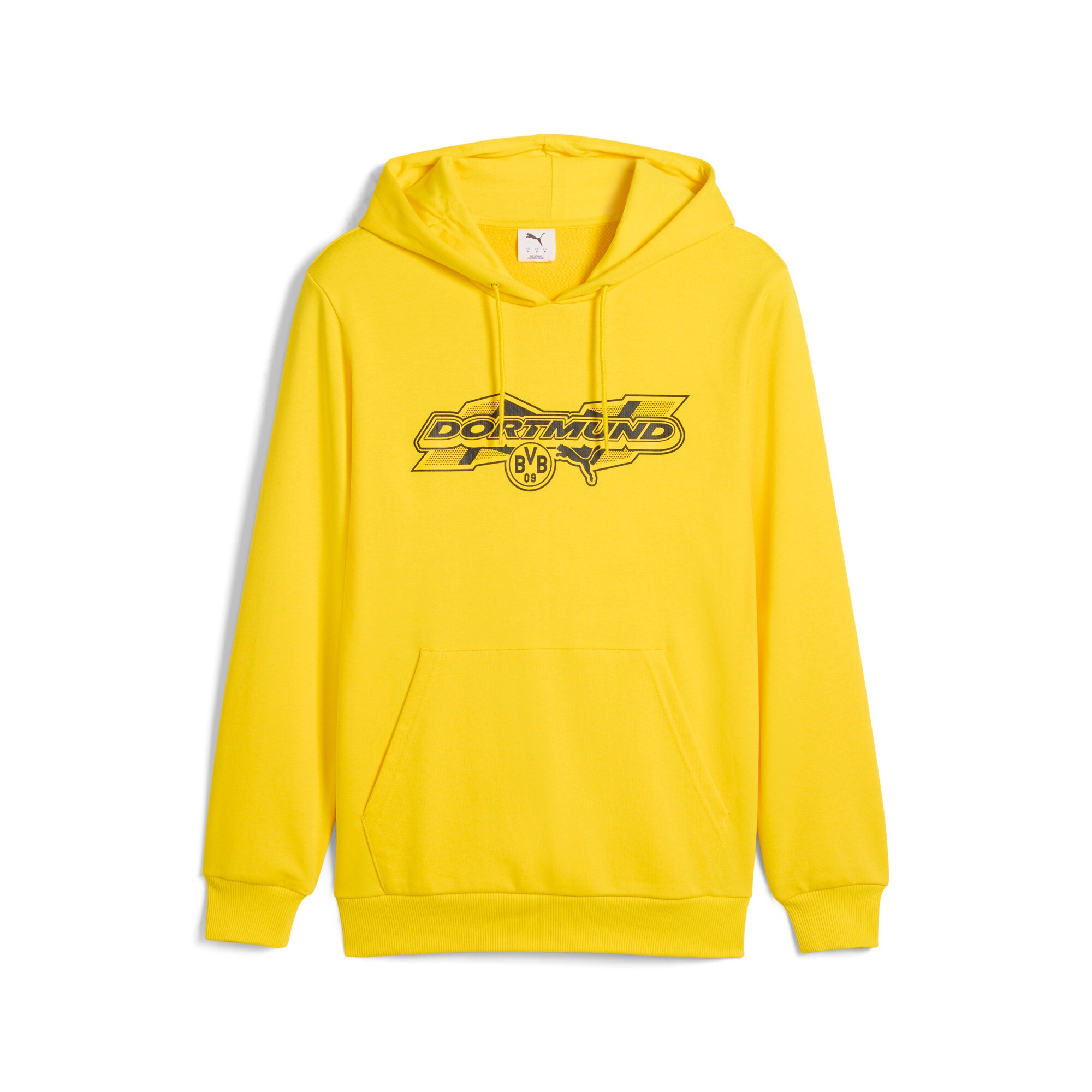 PUMA Kapuzensweatshirt »BVB FTBLCULTURE HOODIE«, mit Kapuze, Regular Fit