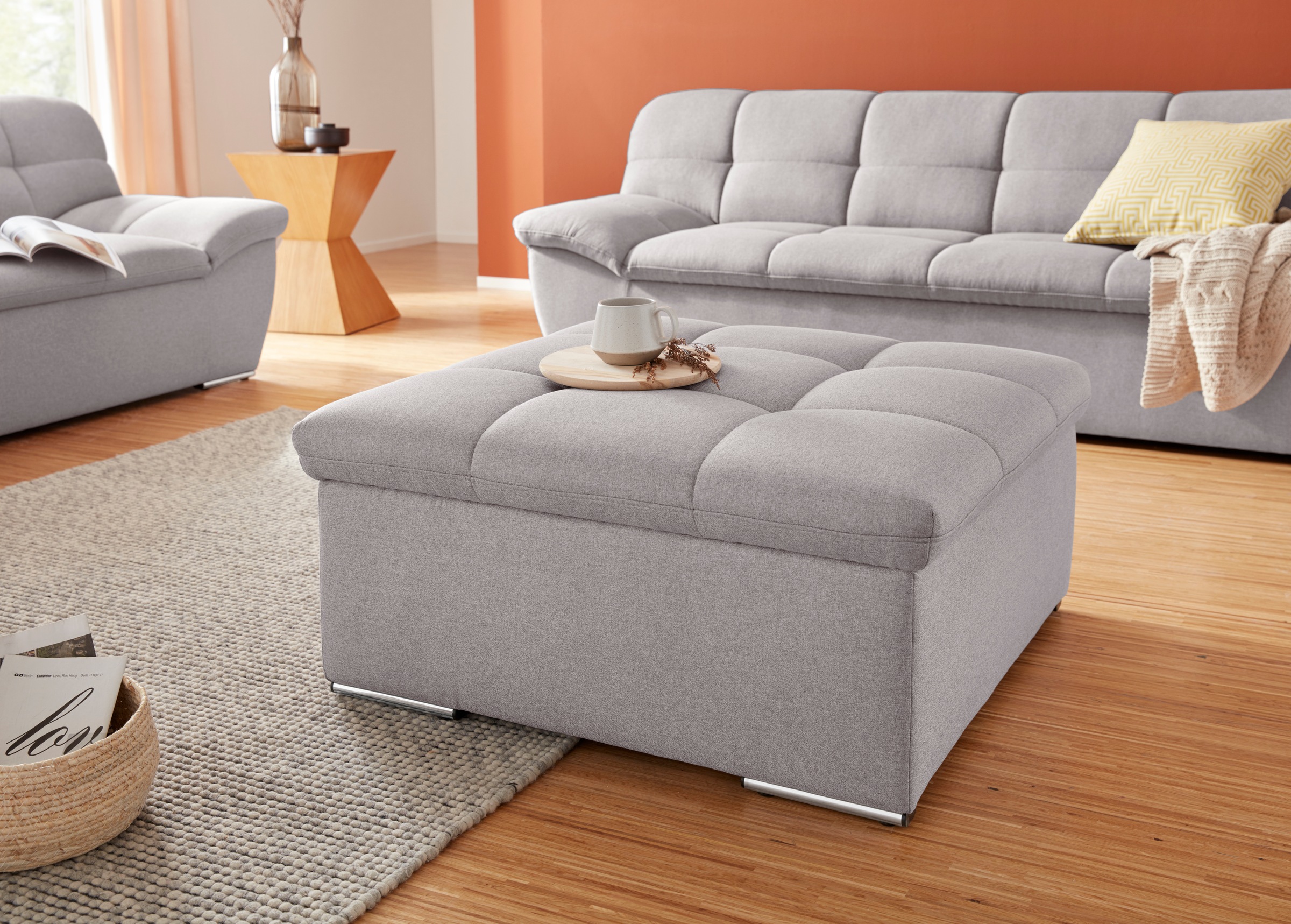 DOMO collection Sitzhocker »Lagoa«, in grosser Farbauswahl