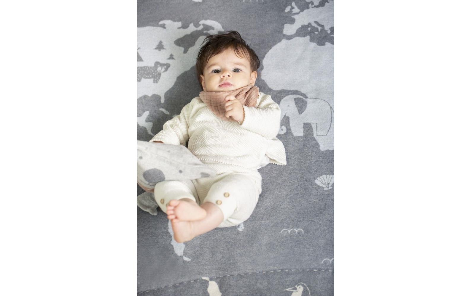 DAVID FUSSENEGGER Babydecke »Welt«