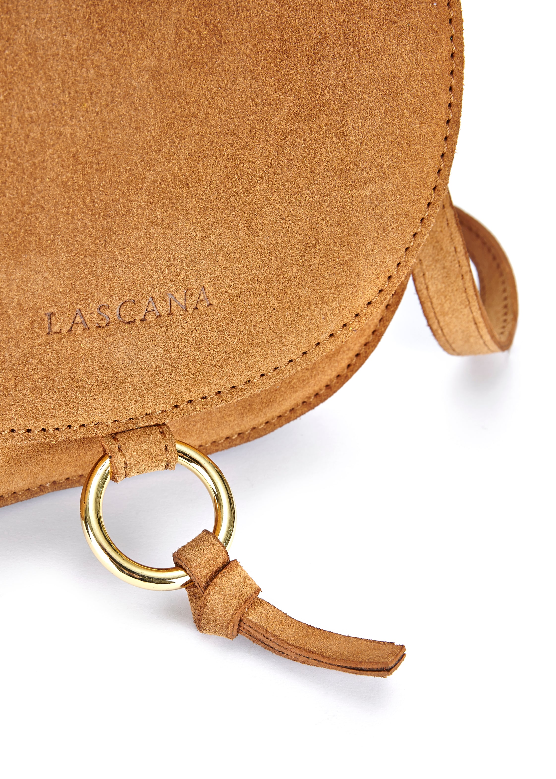 mit Leder, goldfarbenem aus Zierring | Handtasche Jelmoli-Versand online im Western-Look Umhängetasche, bestellen LASCANA