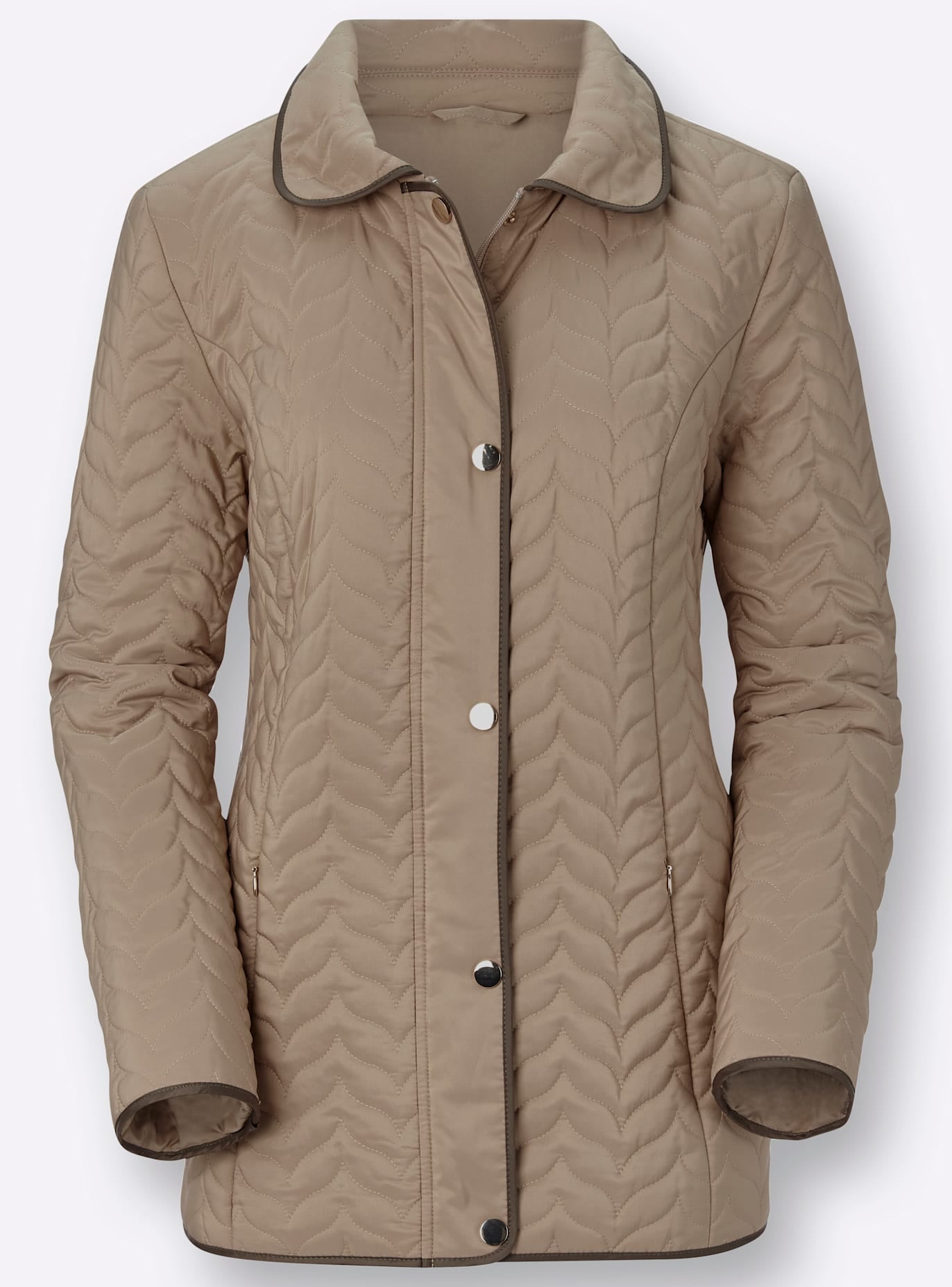 Classic Steppjacke, ohne Kapuze