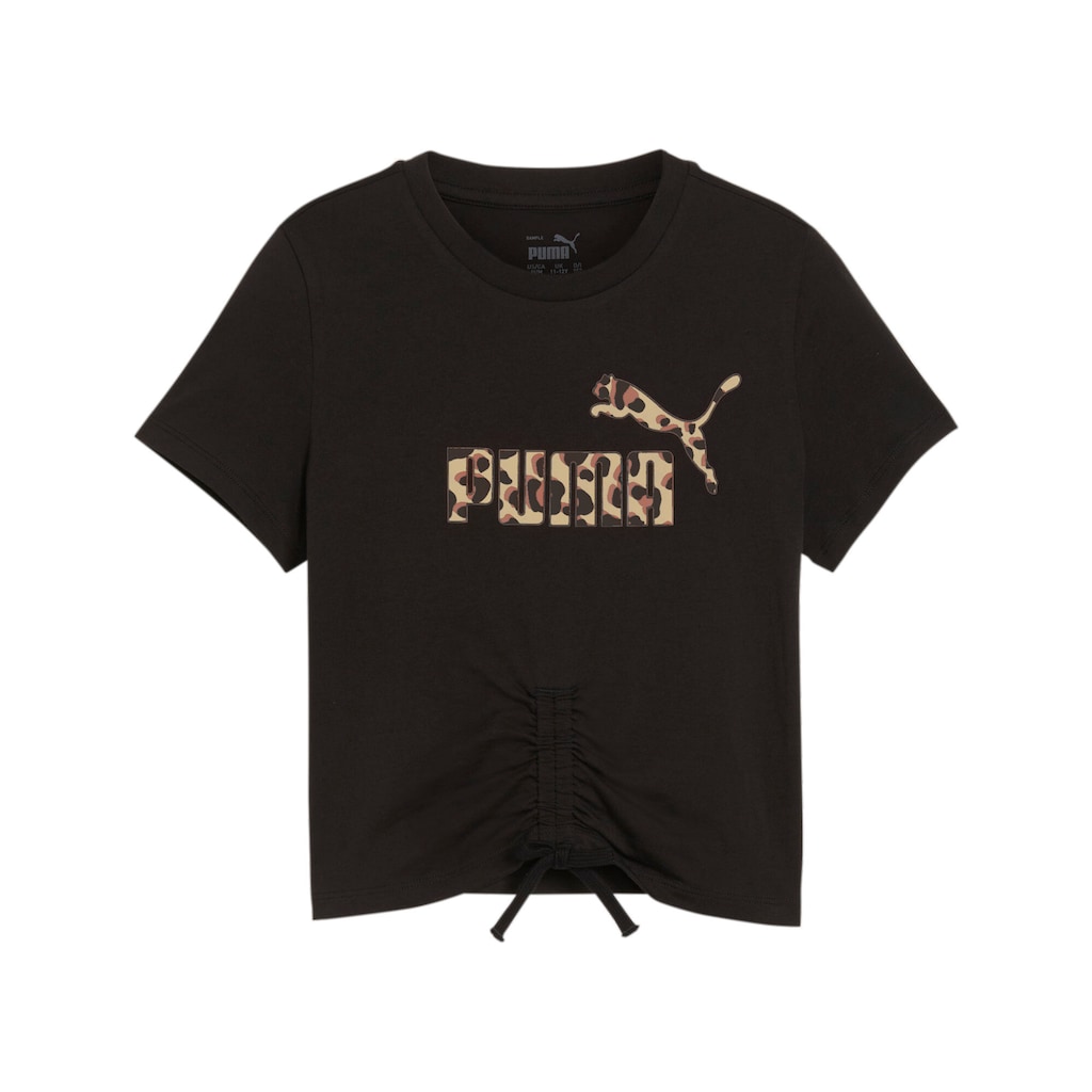 PUMA T-Shirt »ESS+ ANIMAL KNOTTED TEE G«