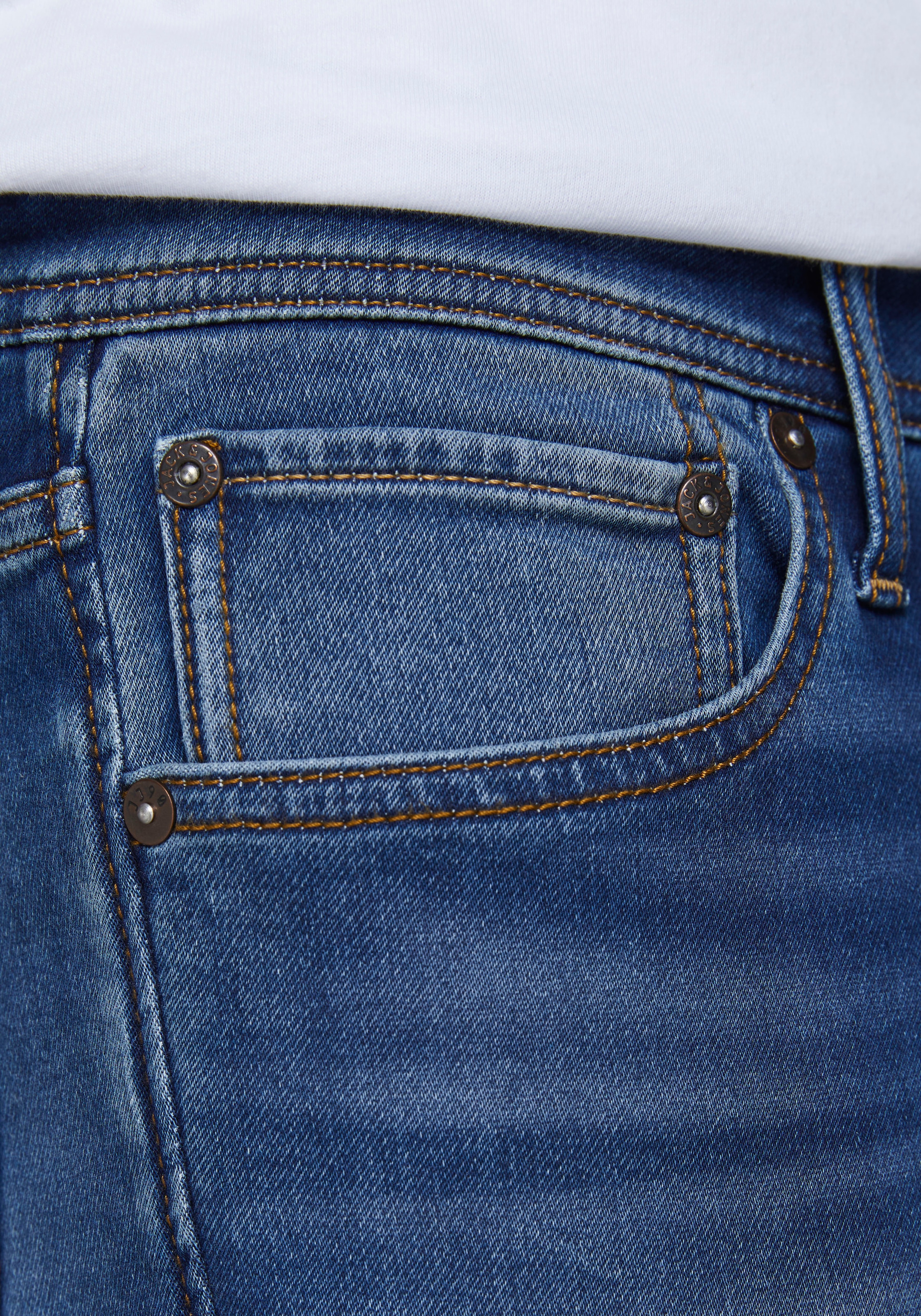 Jack & Jones Slim-fit-Jeans »JJIGLENN JJORIGINAL«