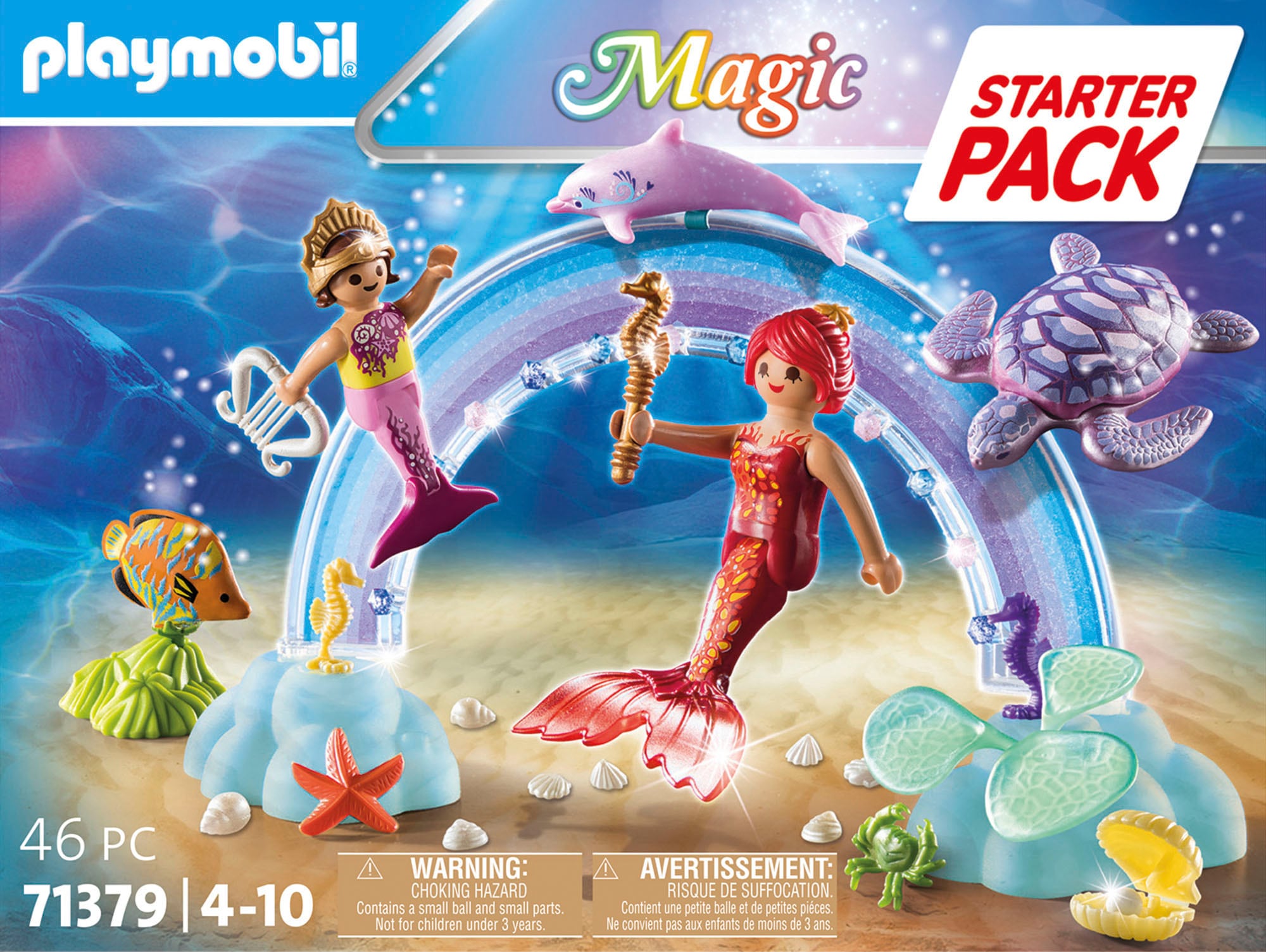 Playmobil® Konstruktions-Spielset »Starter Pack, Meerjungfrauen (71379), Princess Magic«, (46 St.)